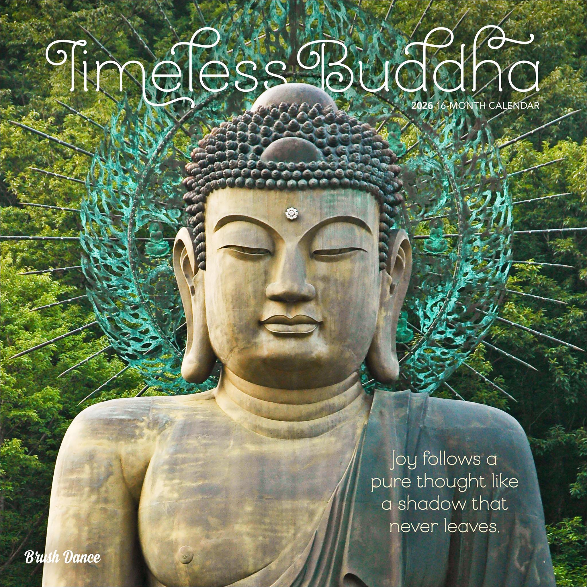 Timeless Buddha 2026 Wall Calendar