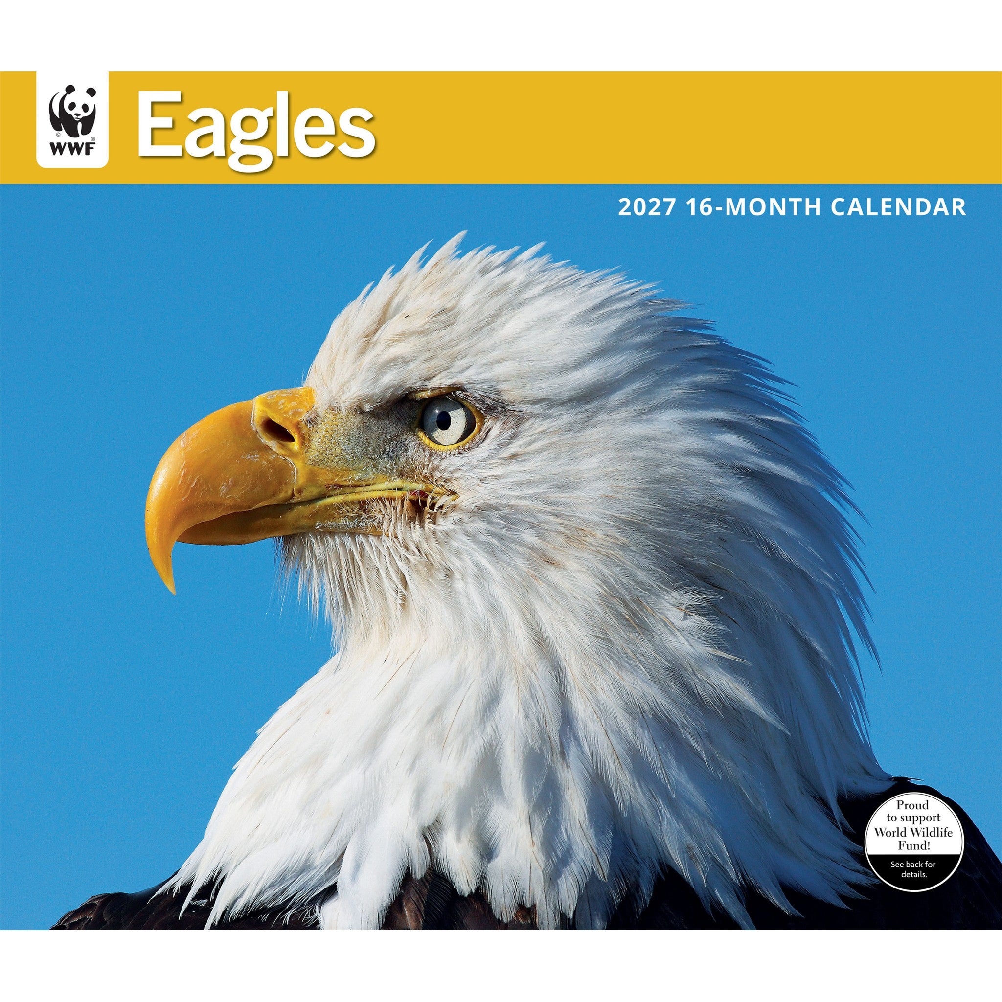 Calendrier mural 2027 Aigles - WWF