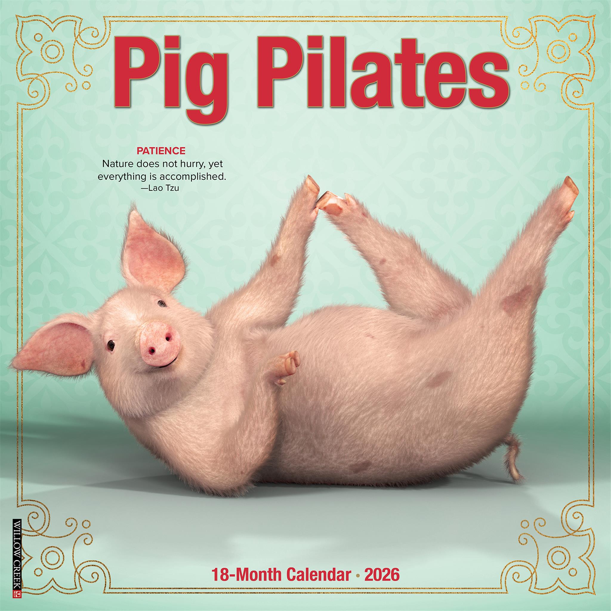 Calendrier mural Pig Pilates 2026