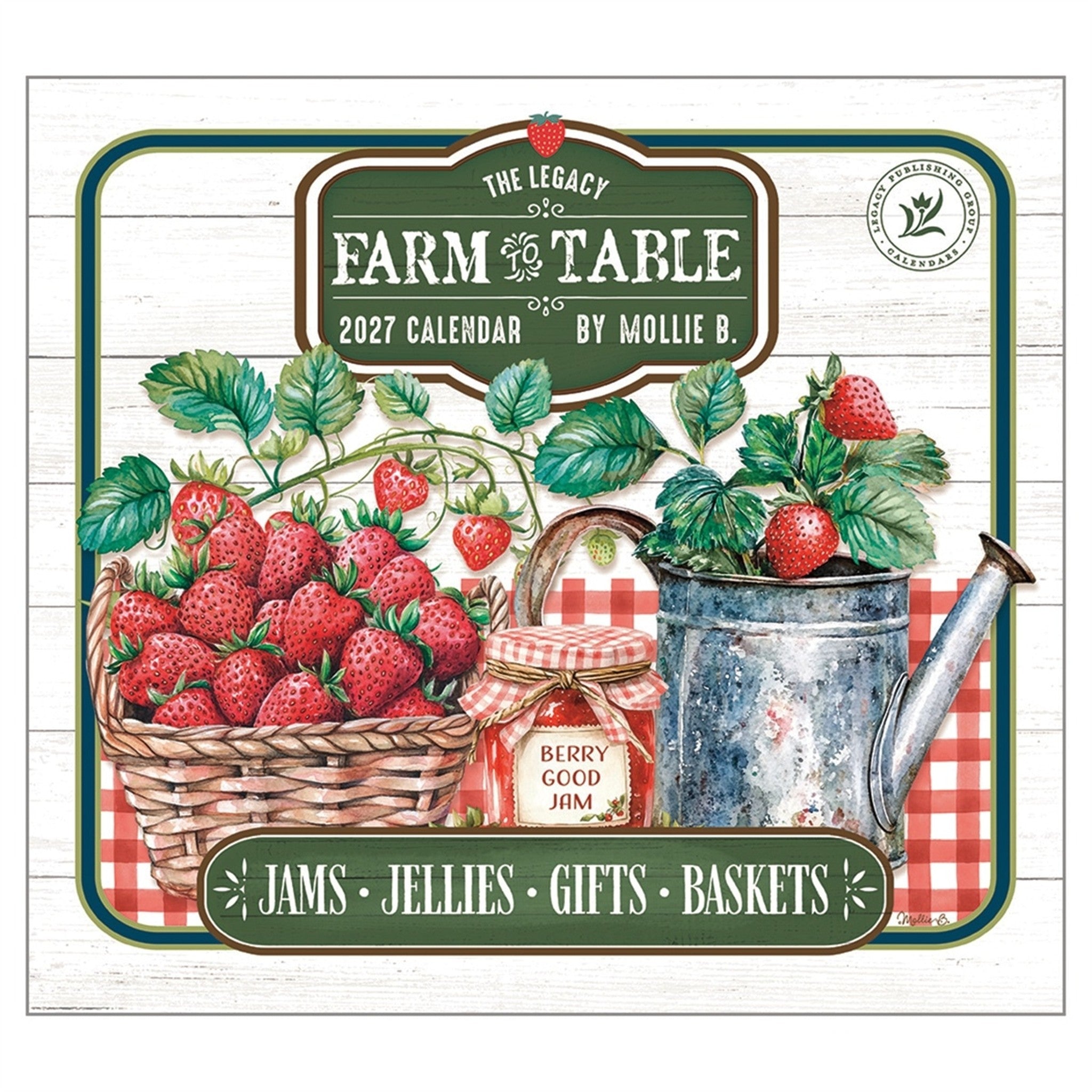 Calendrier mural De la ferme à la table 2027