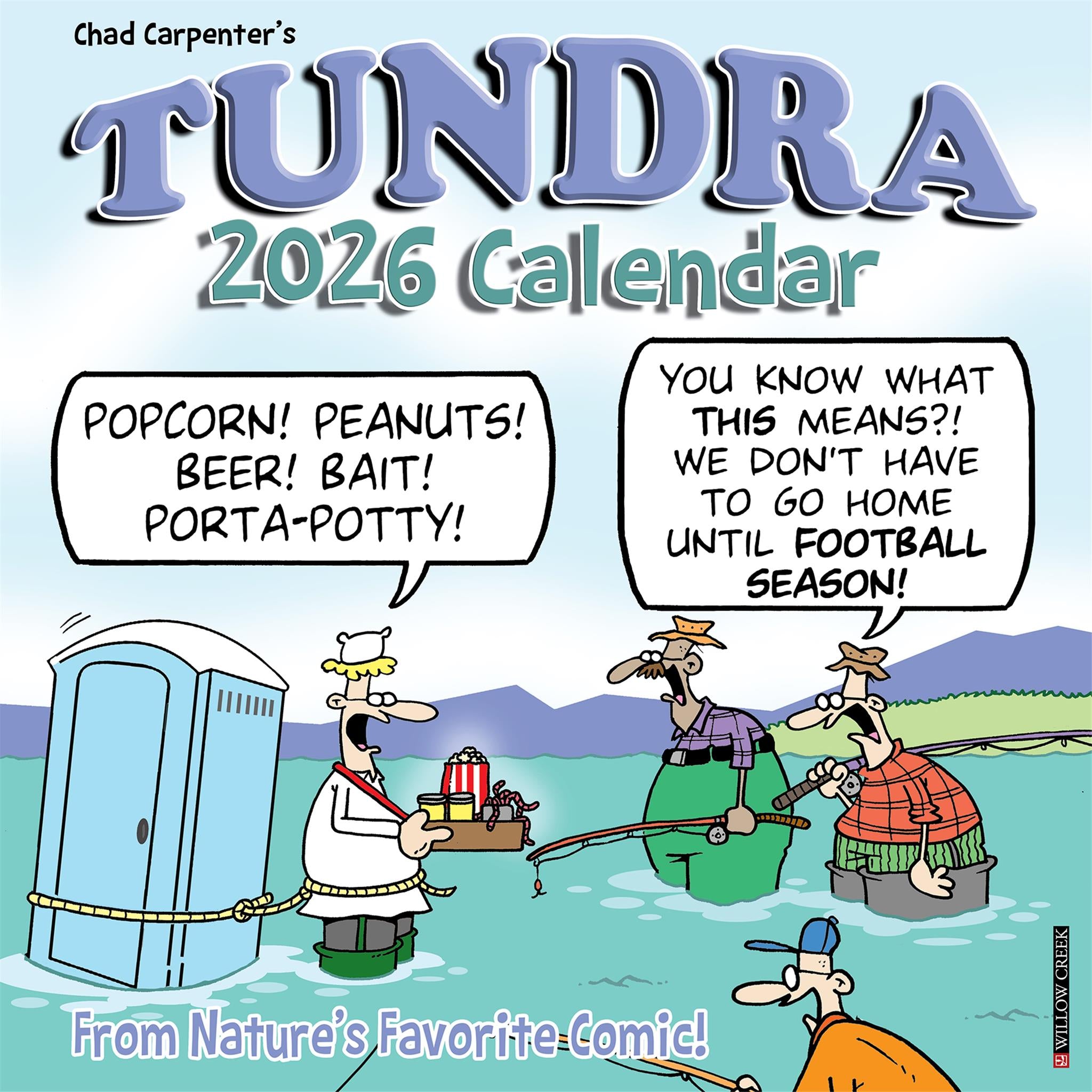 Calendrier mural Tundra 2026 - Disponible uniquement en ligne