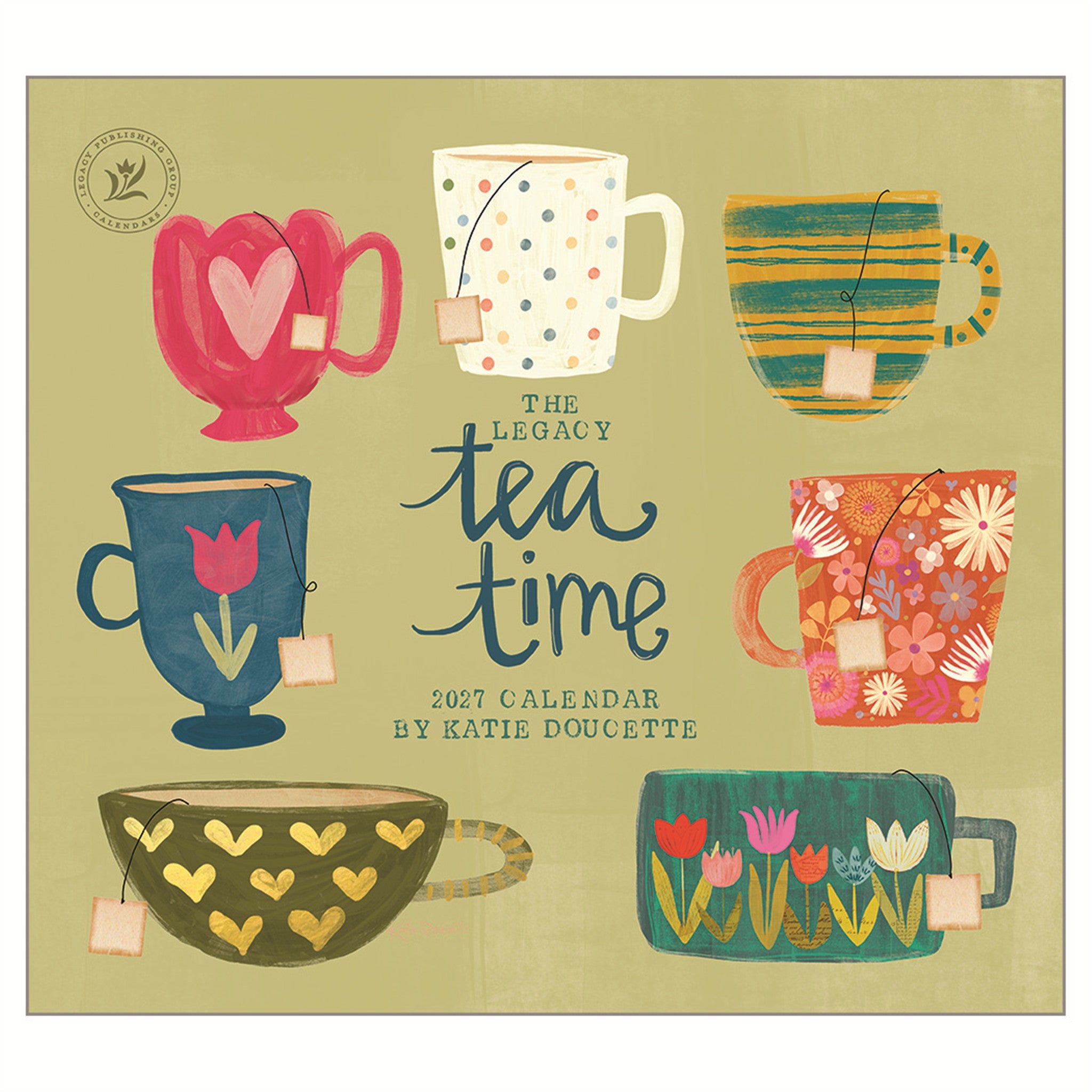 Calendrier mural Thé 2027