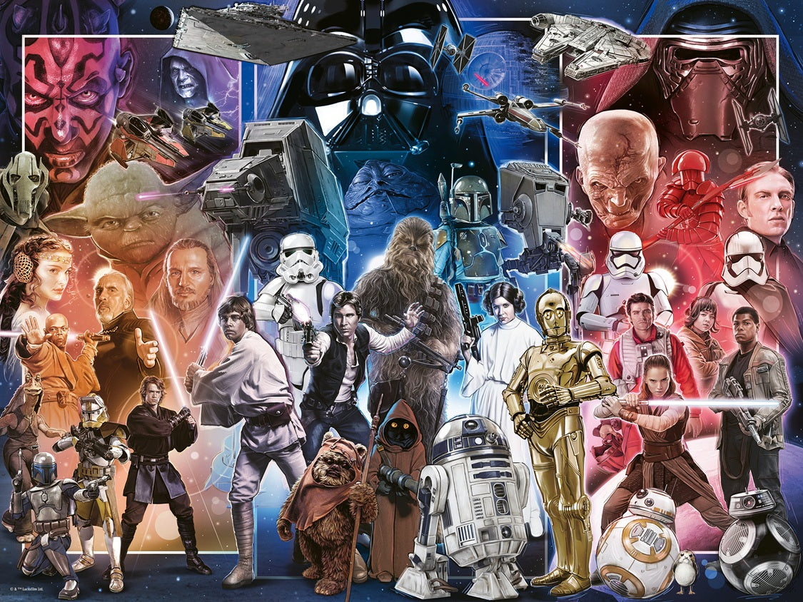 Puzzle Star Wars Univers complet de 1500 pièces