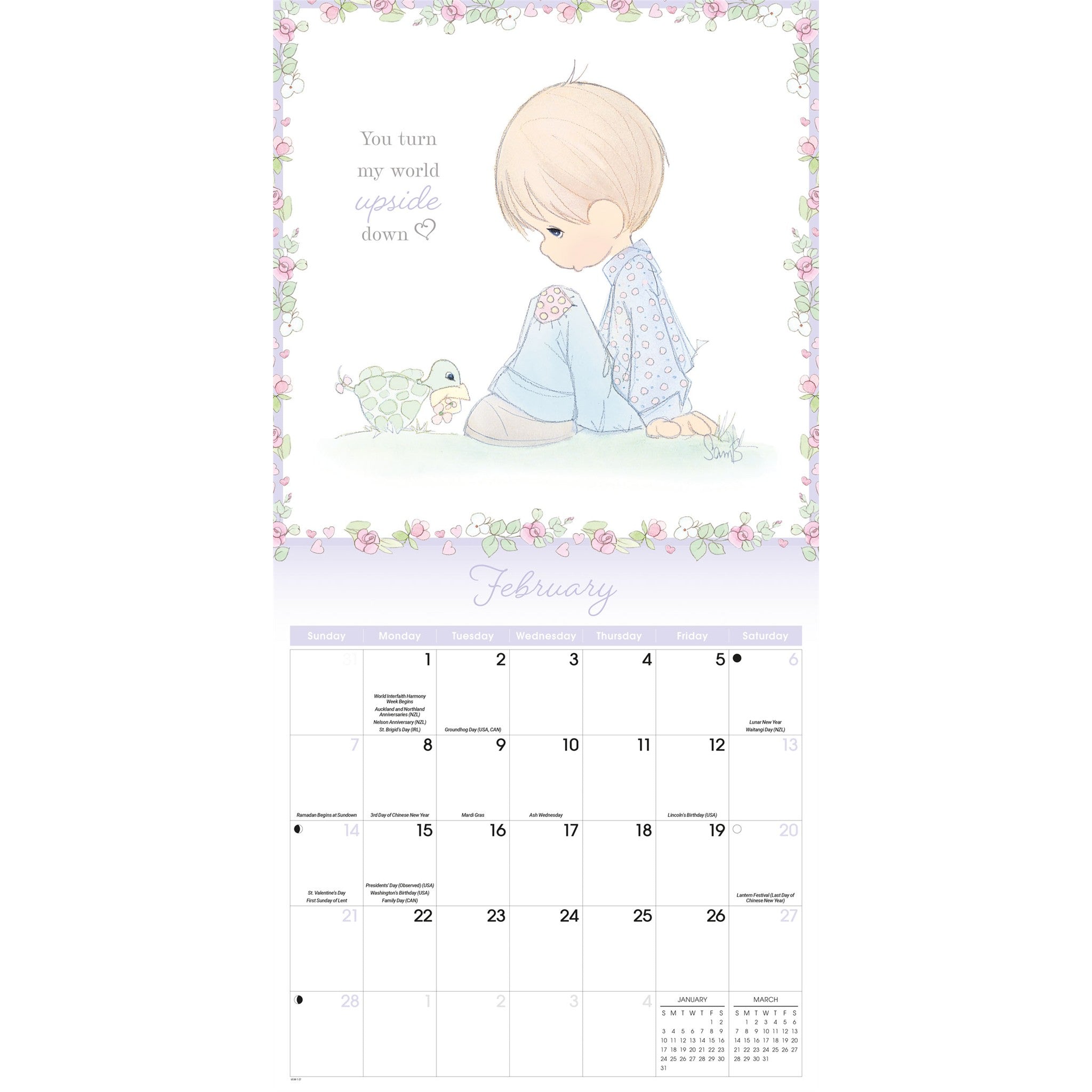 Precious Moments 2027 Wall Calendar