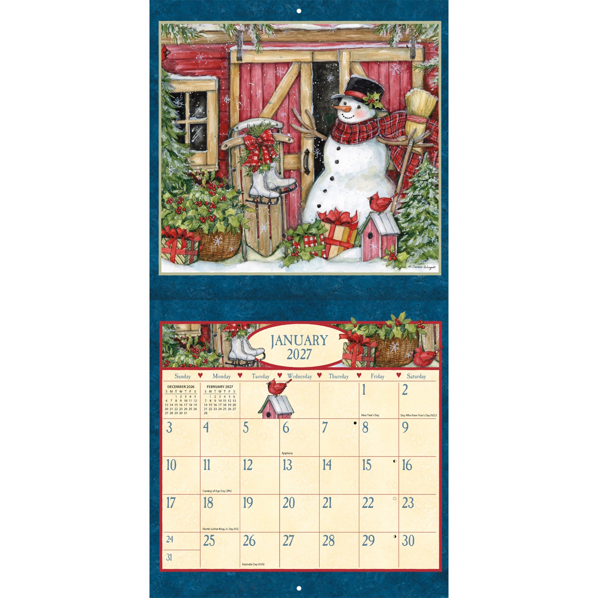 Heart and Home 2027 Mini Calendar - Online Only