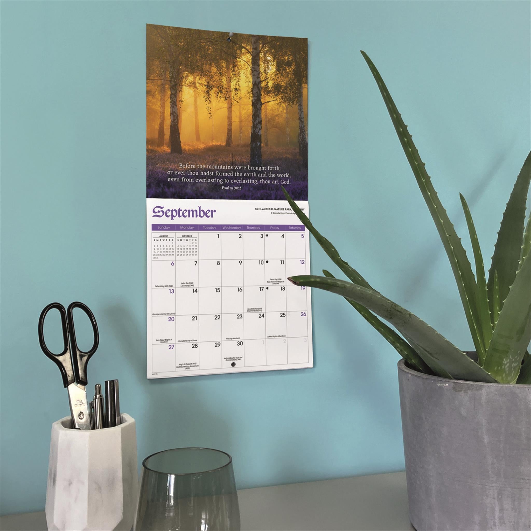 Psalms 2026 Mini Calendar