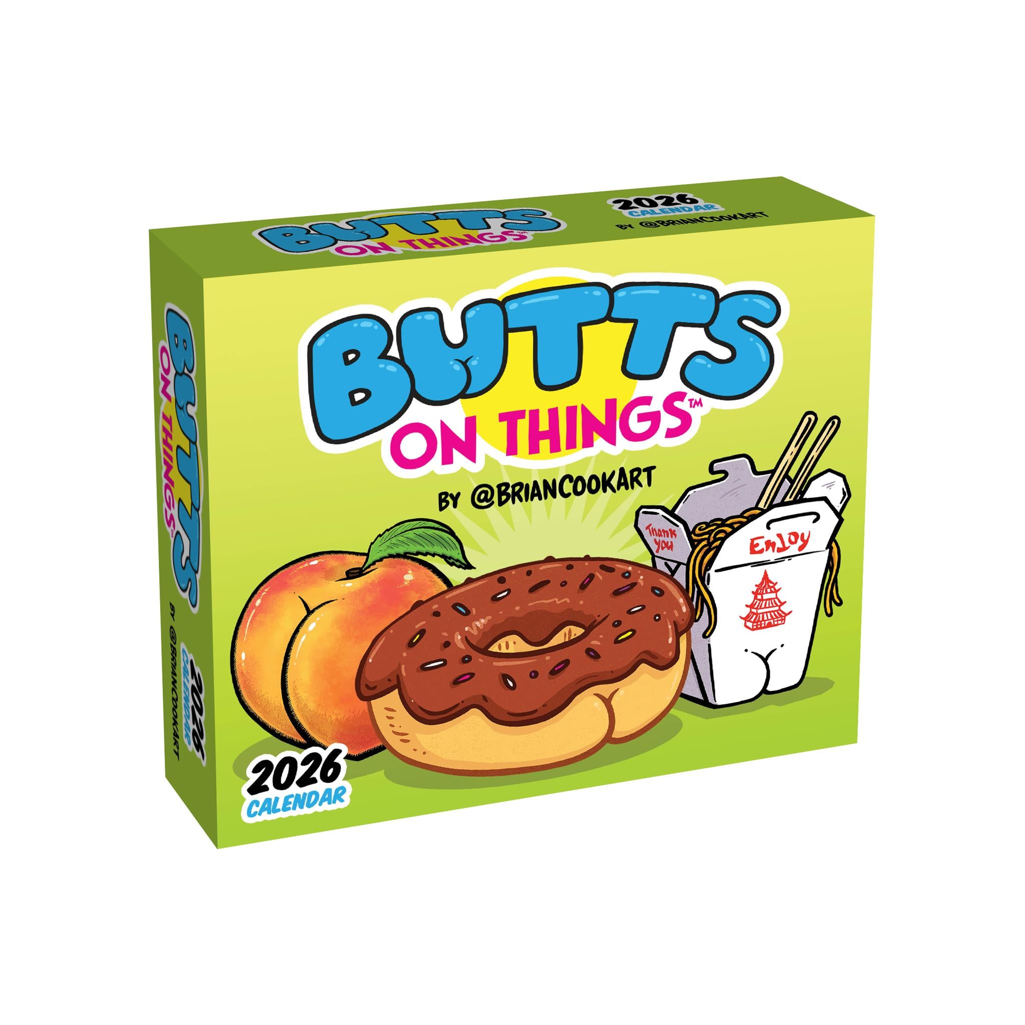 Butts On Things 2026 Box Calendar