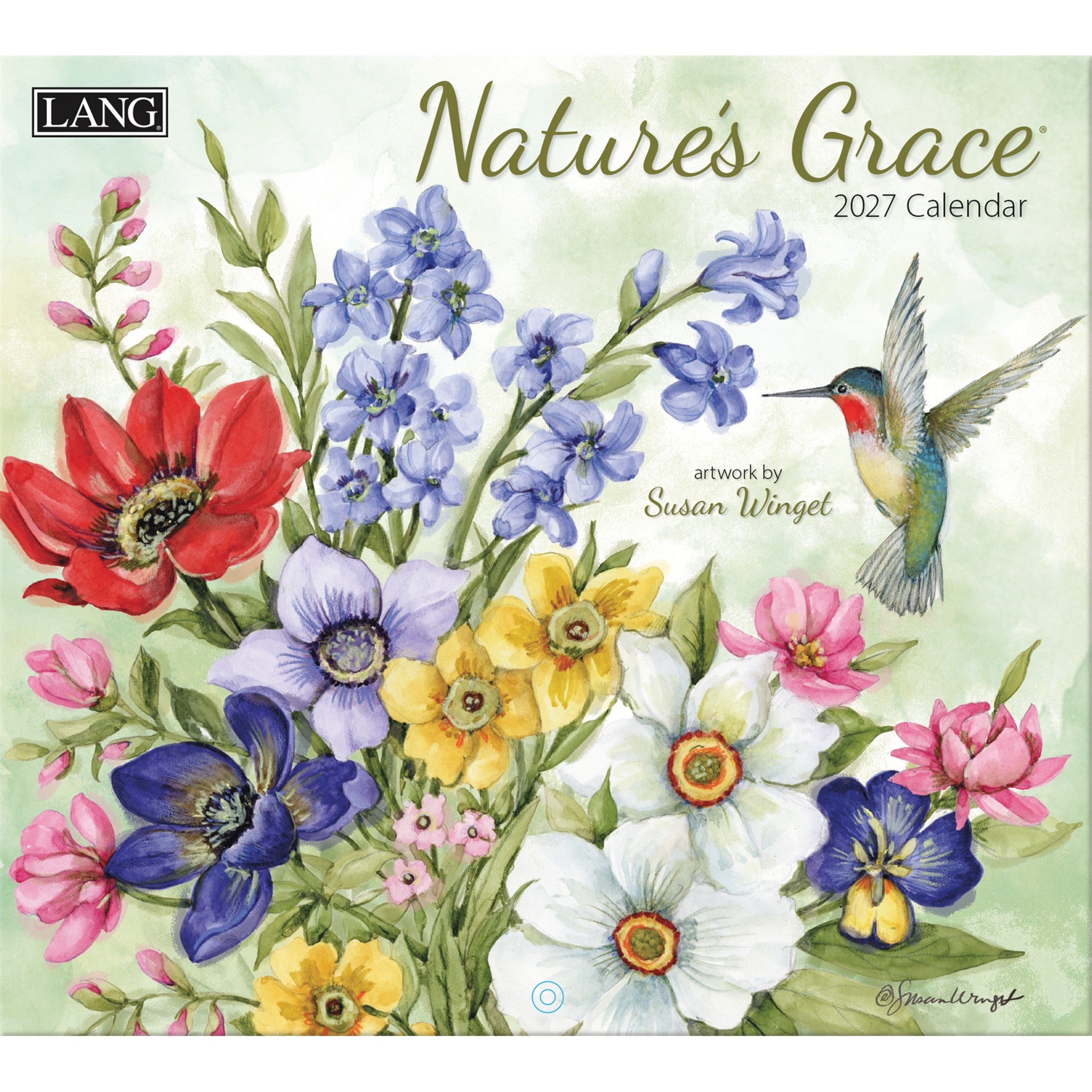 Calendrier mural La Grâce de la Nature 2027