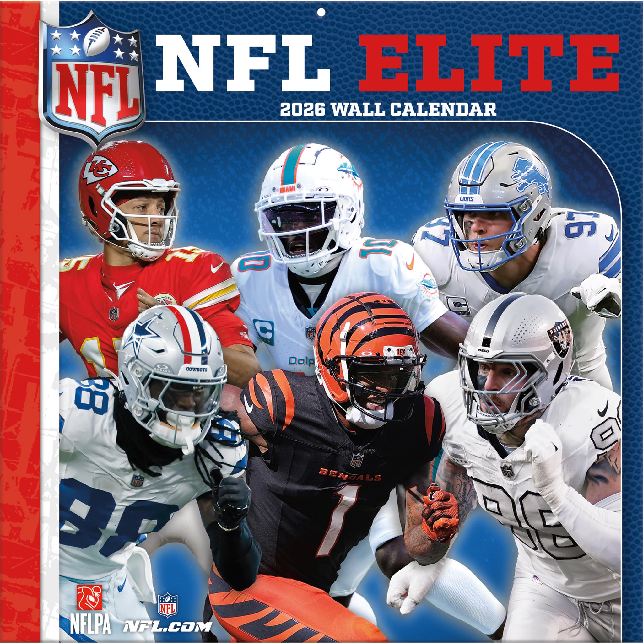 Calendrier mural NFL Elite 2026