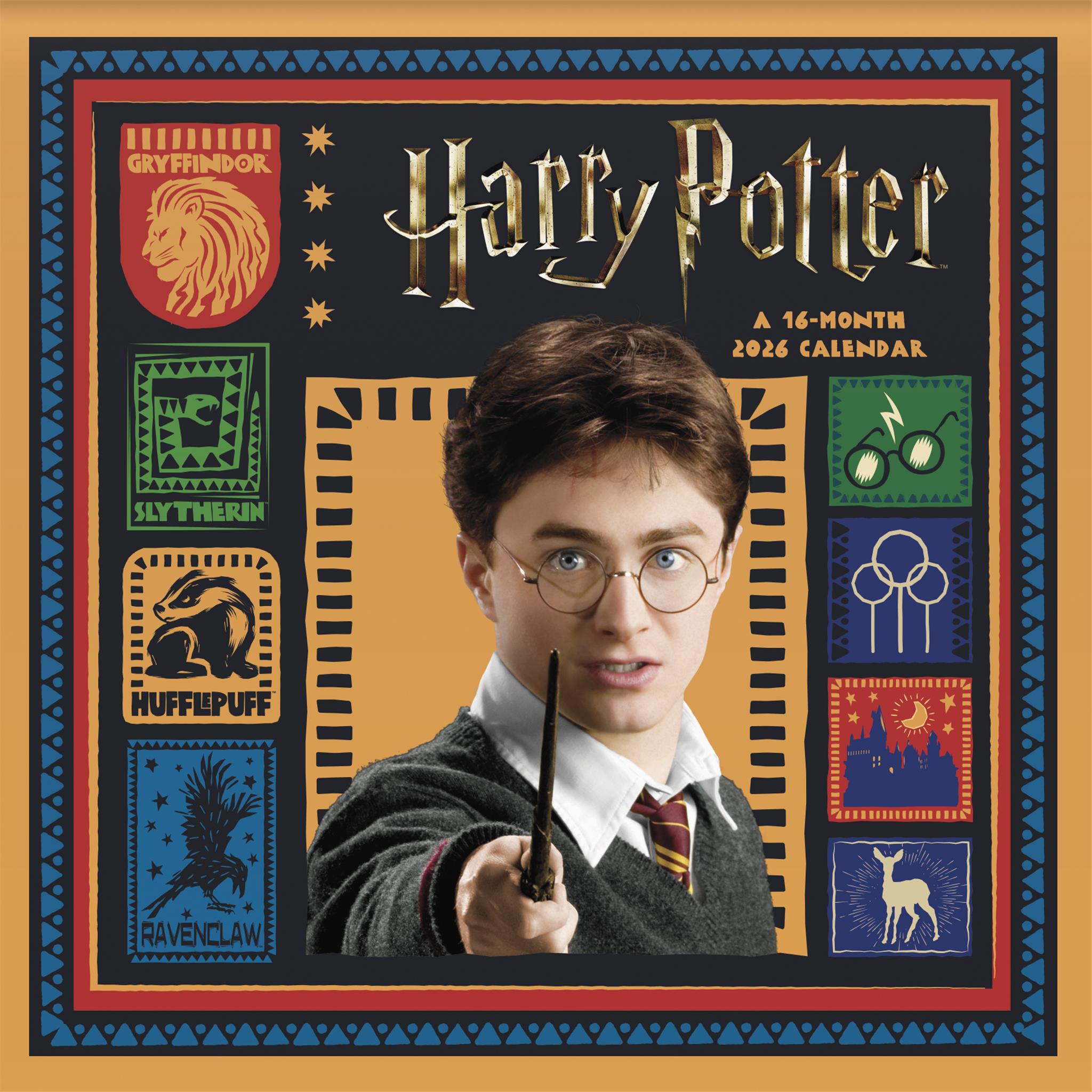 Mini calendrier Harry Potter 2026