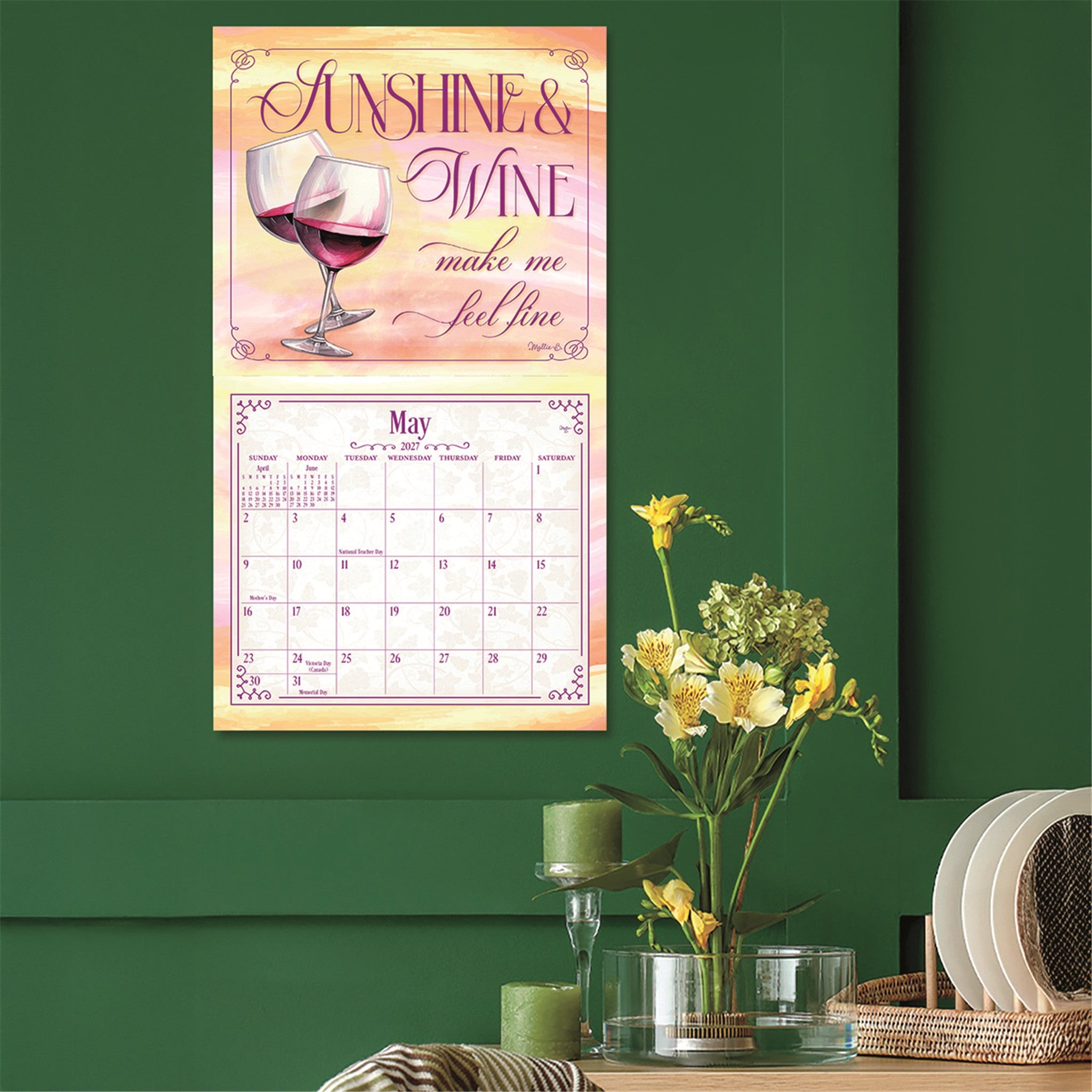 Wine Special Edition 2027 Wall Calendar