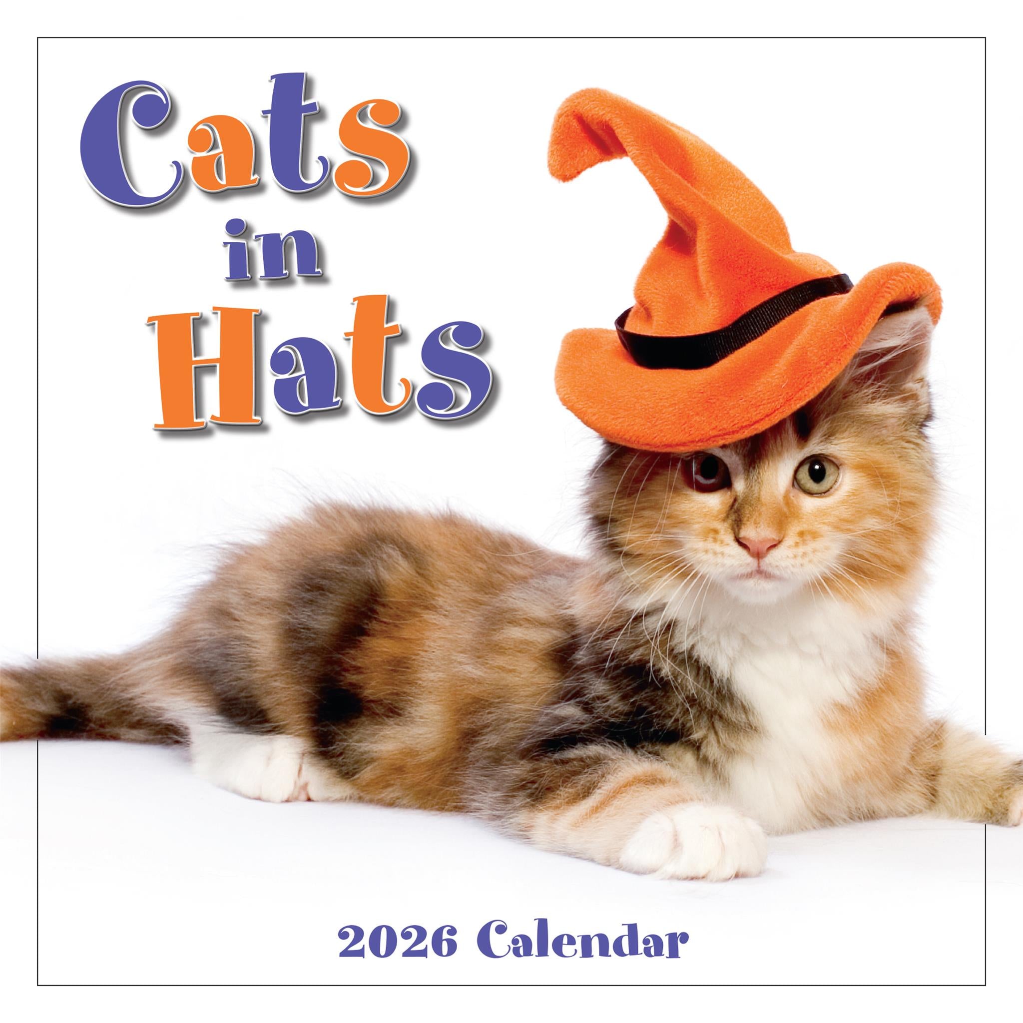 Mini-calendrier Chats Chapeautés 2026