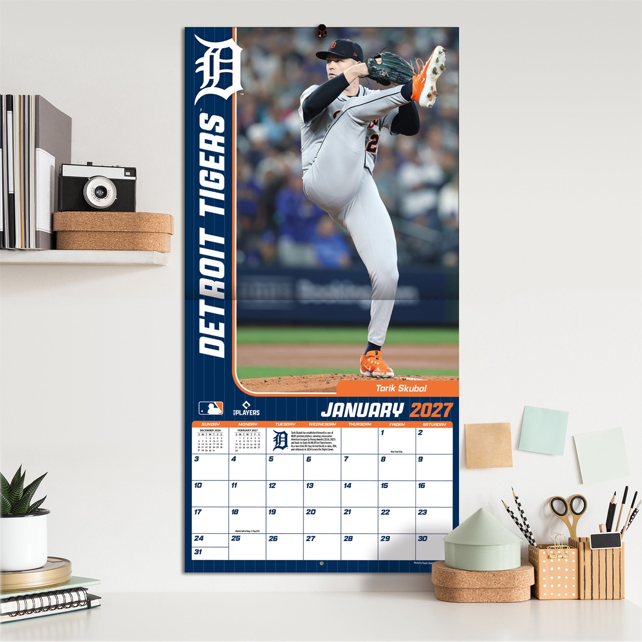 MLB Elite 2027 Wall Calendar