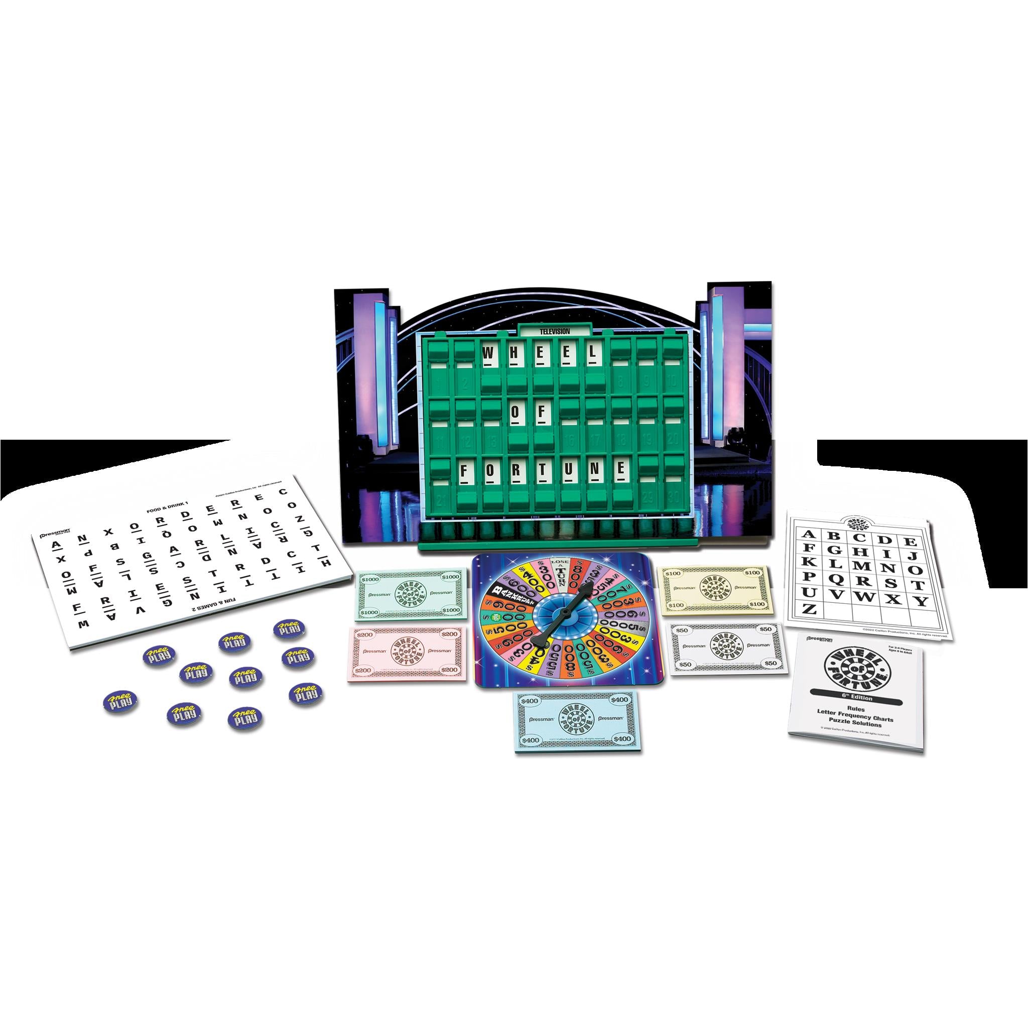Wheel of Fortune Game 6th Ed