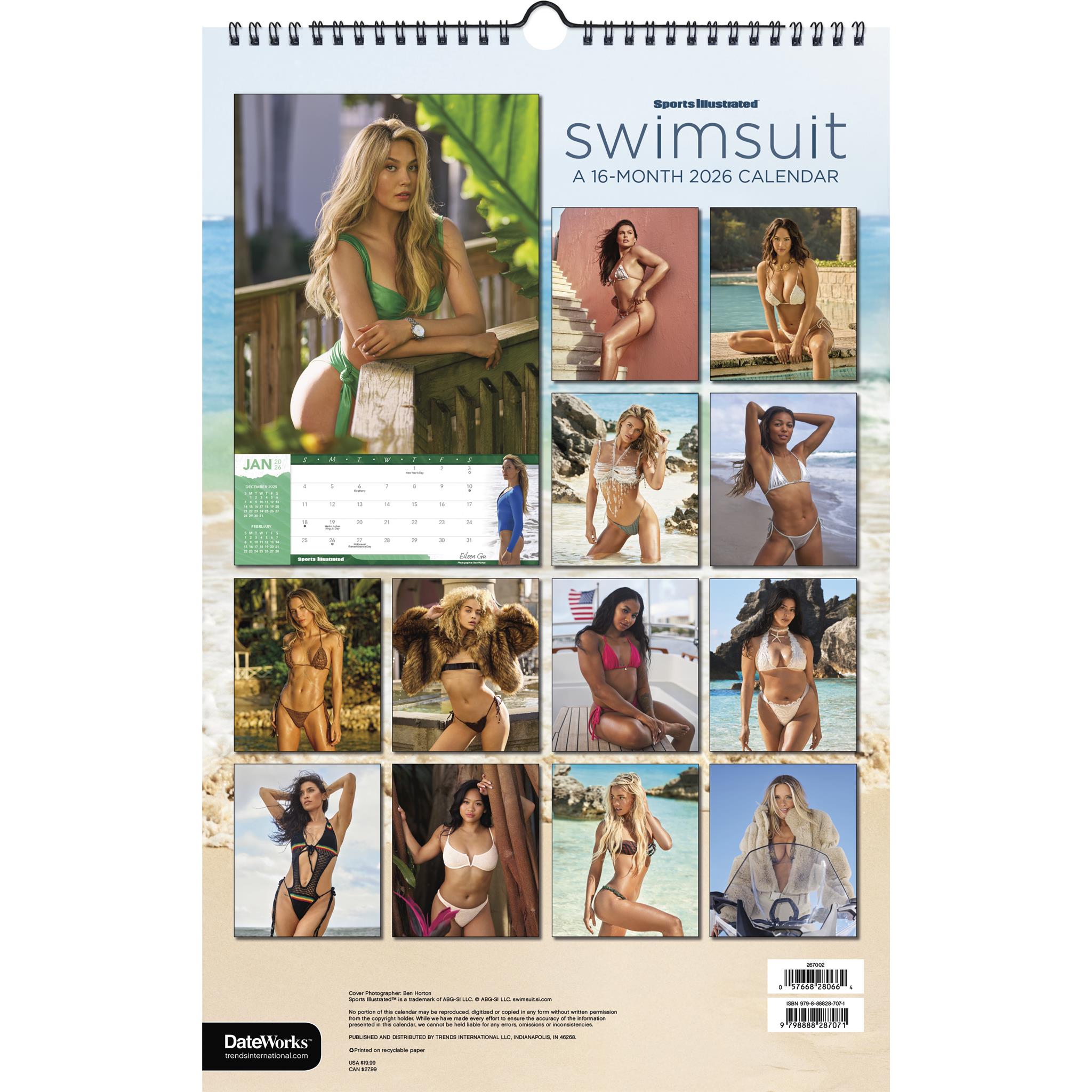 Calendrier-affiche Sports Illustrated Swimsuit 2026