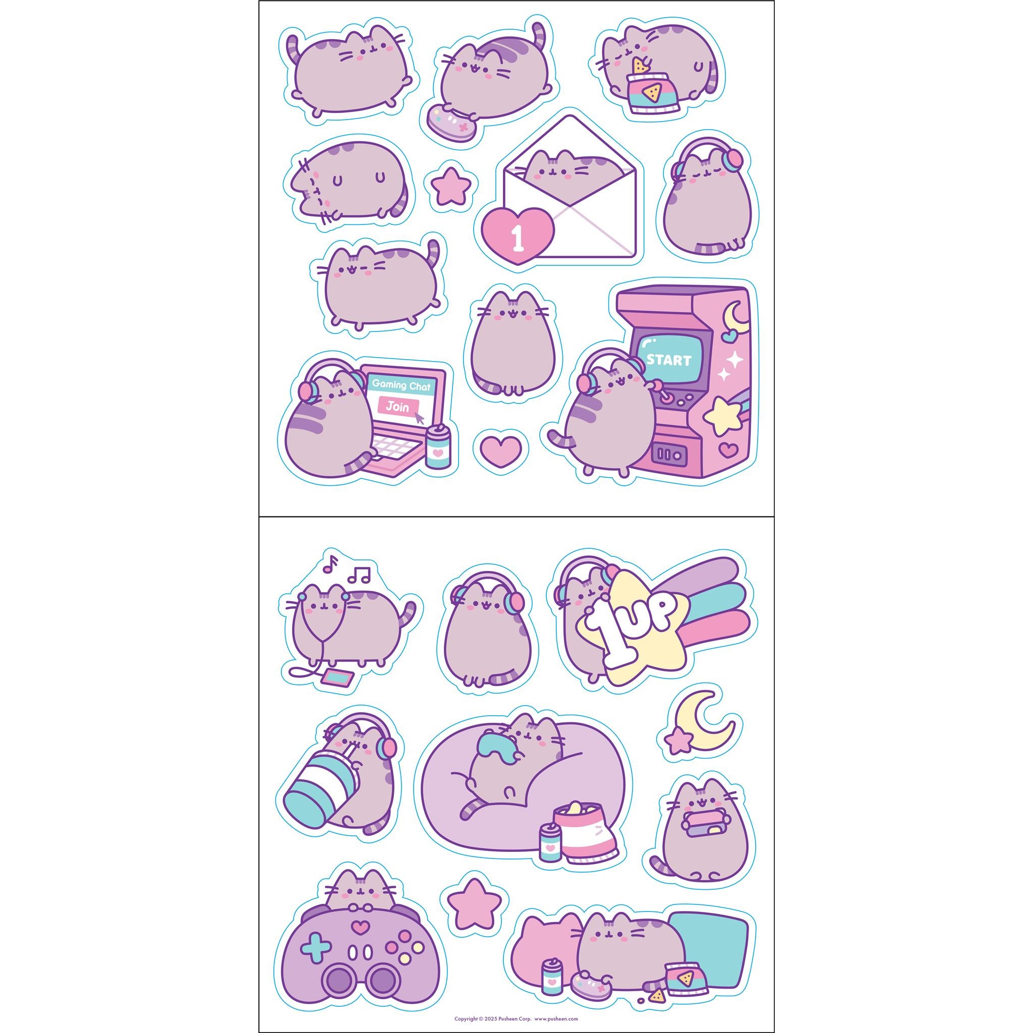 Calendrier mural Pusheen 2026
