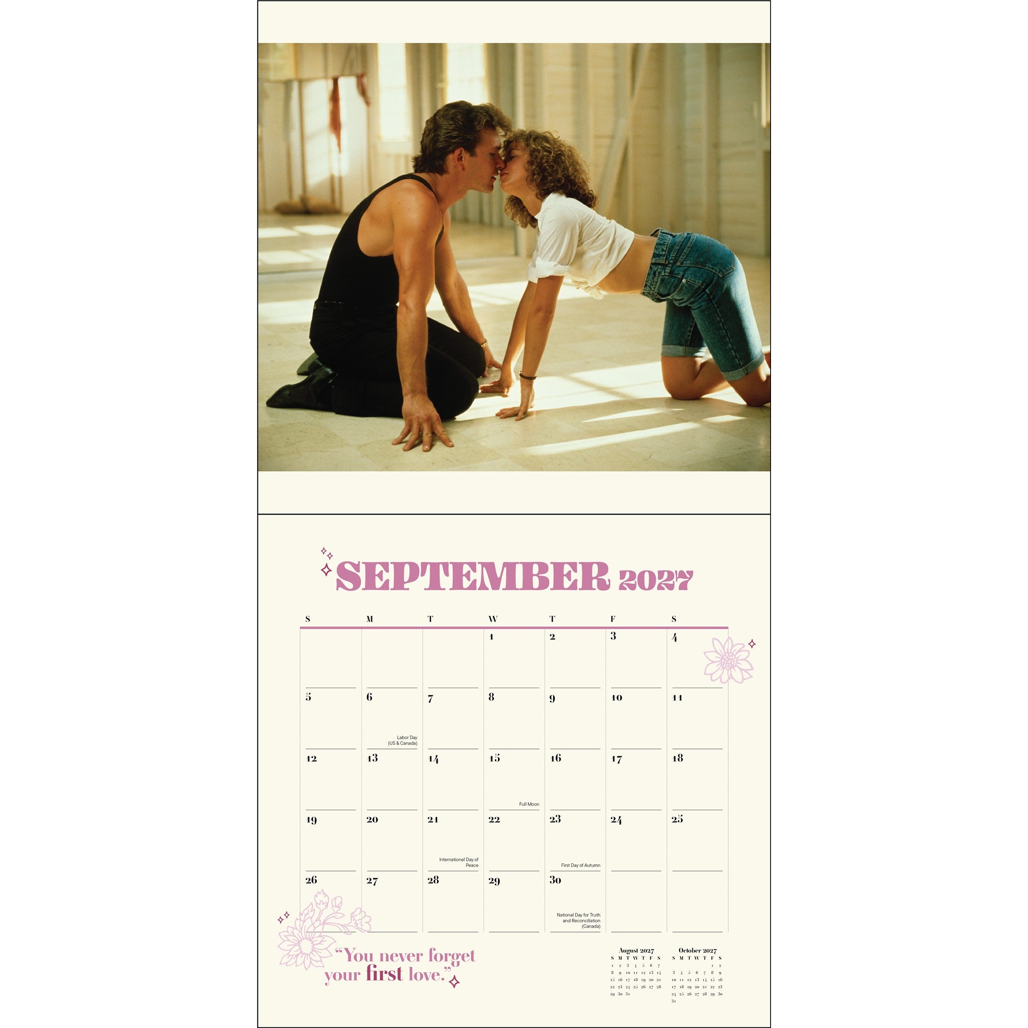 Dirty Dancing 2027 Wall Calendar