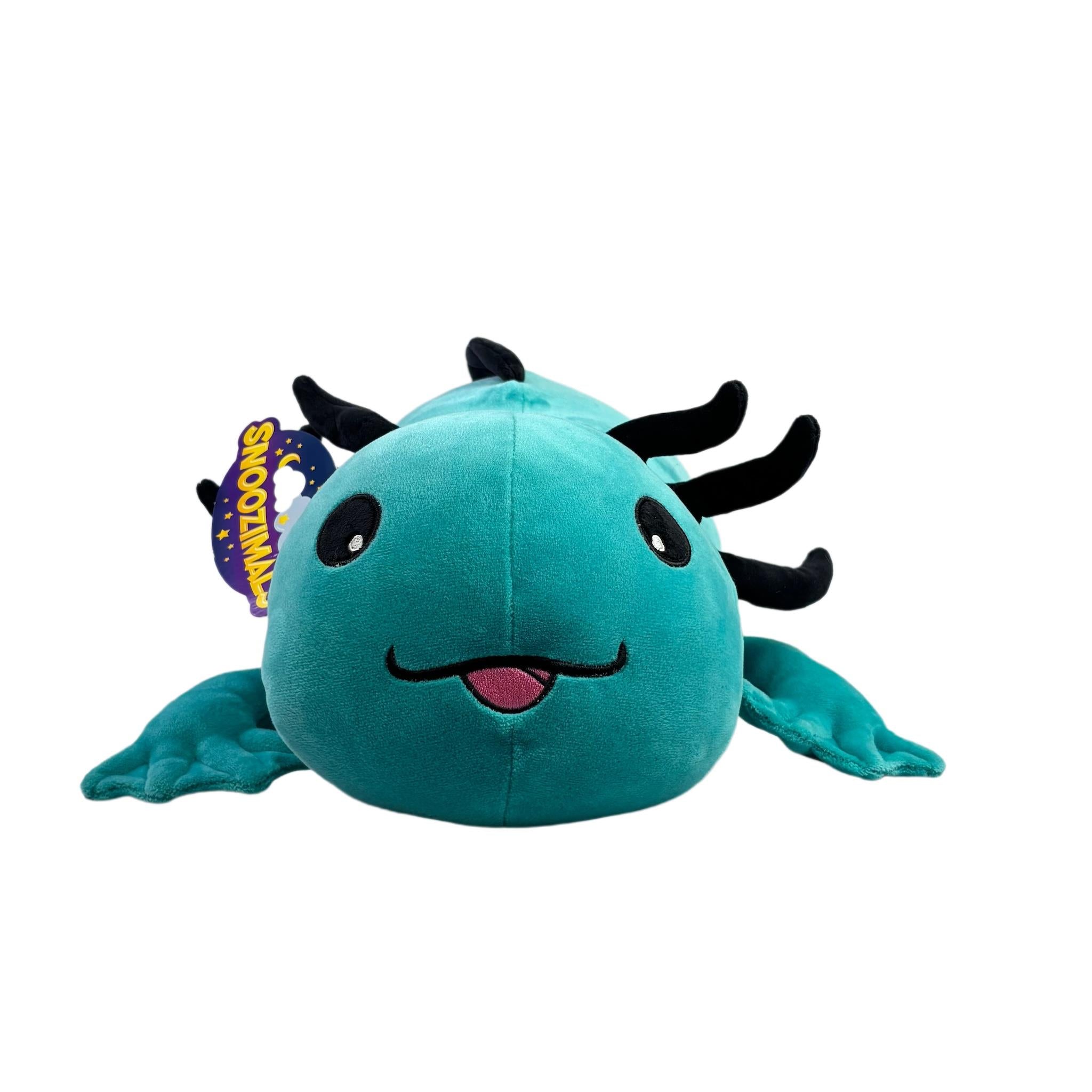 Peluche Axolotl Sarcelle Snoozimal 50 cm