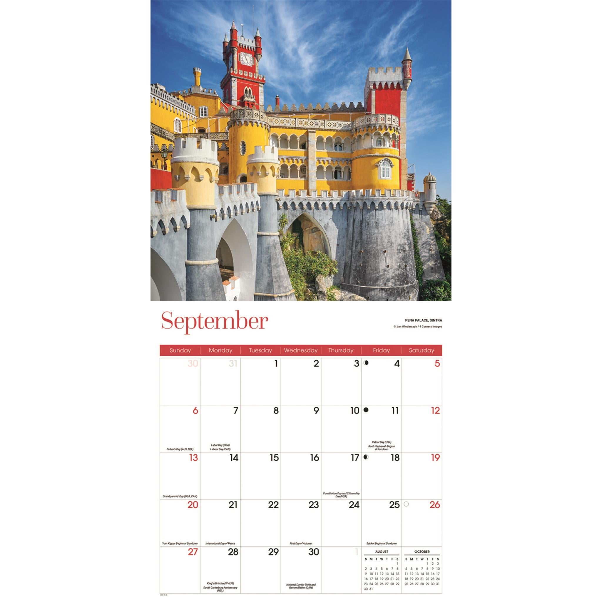 Portugal 2026 Wall Calendar
