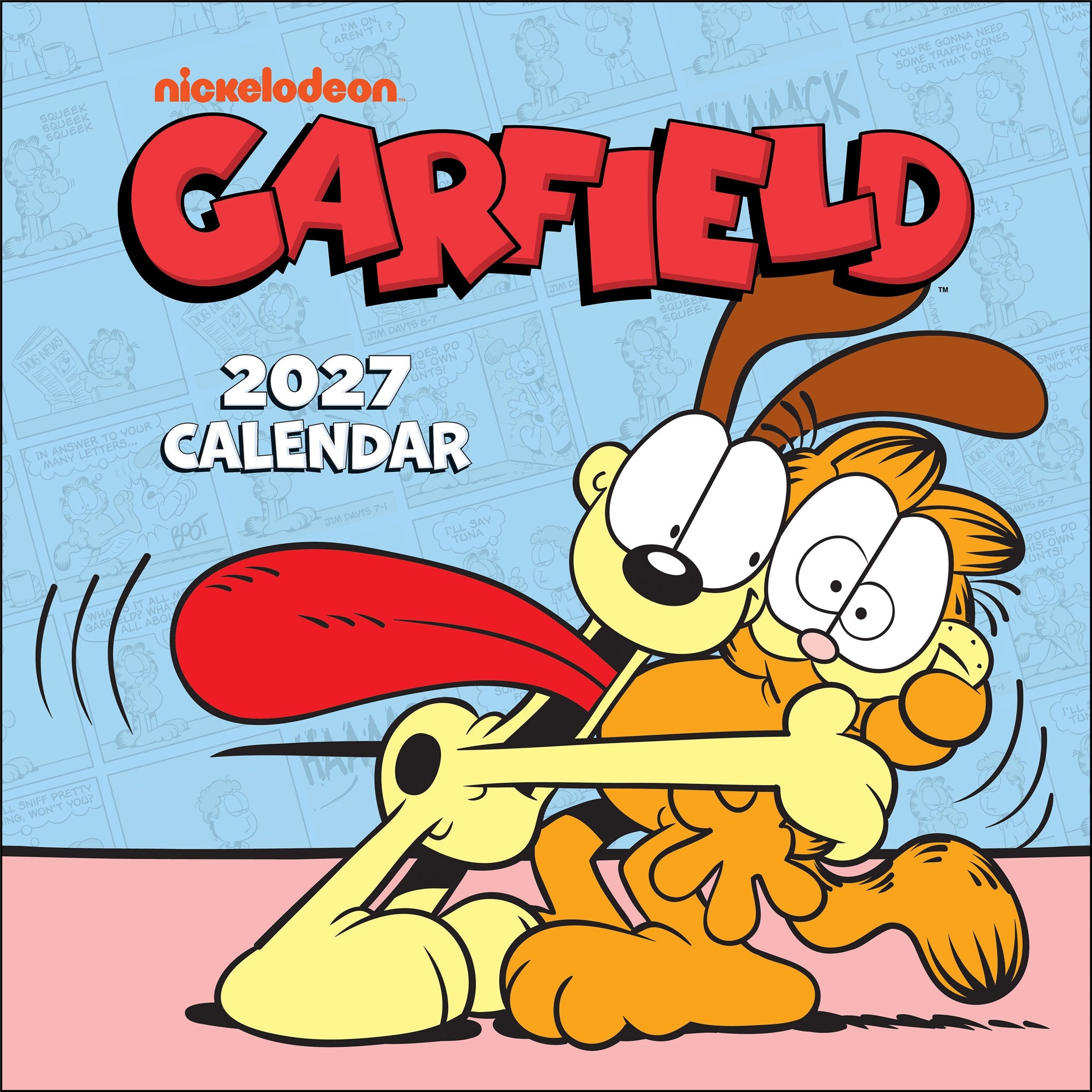 Calendrier mural Garfield 2027