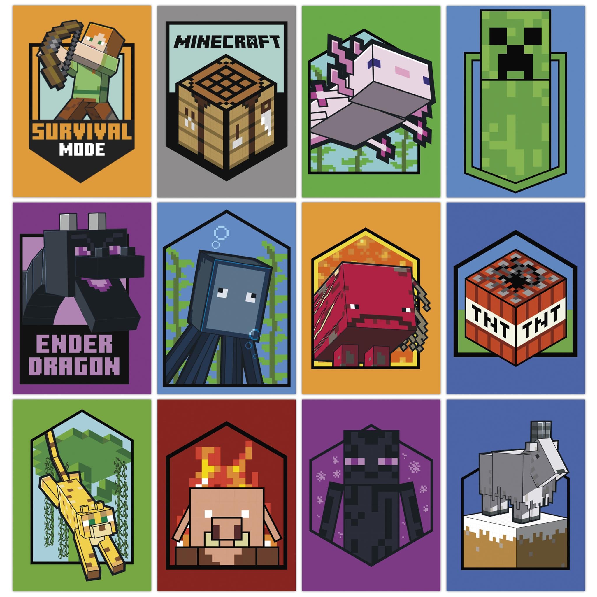 Minecraft 2026 Mini Poster Calendar