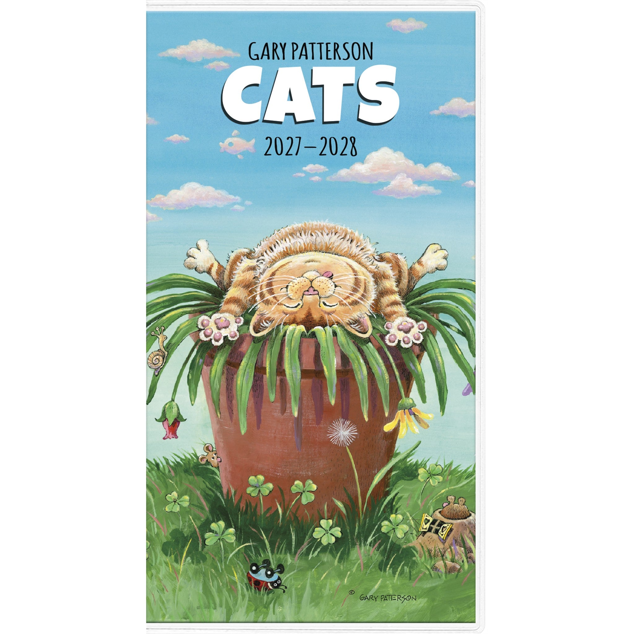 Gary Patterson - Chats 2027-2028 agenda de poche sur 2 ans - en ligne uniquement