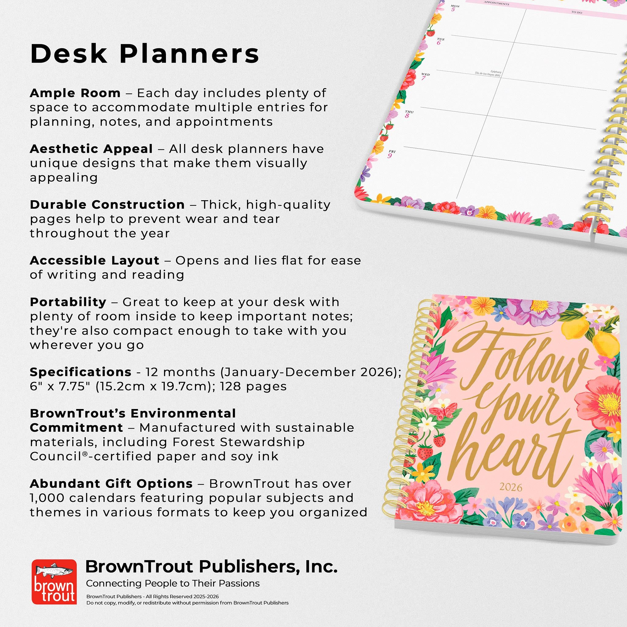 Calendrier des fiançailles de Bonnie Marcus pour 2026