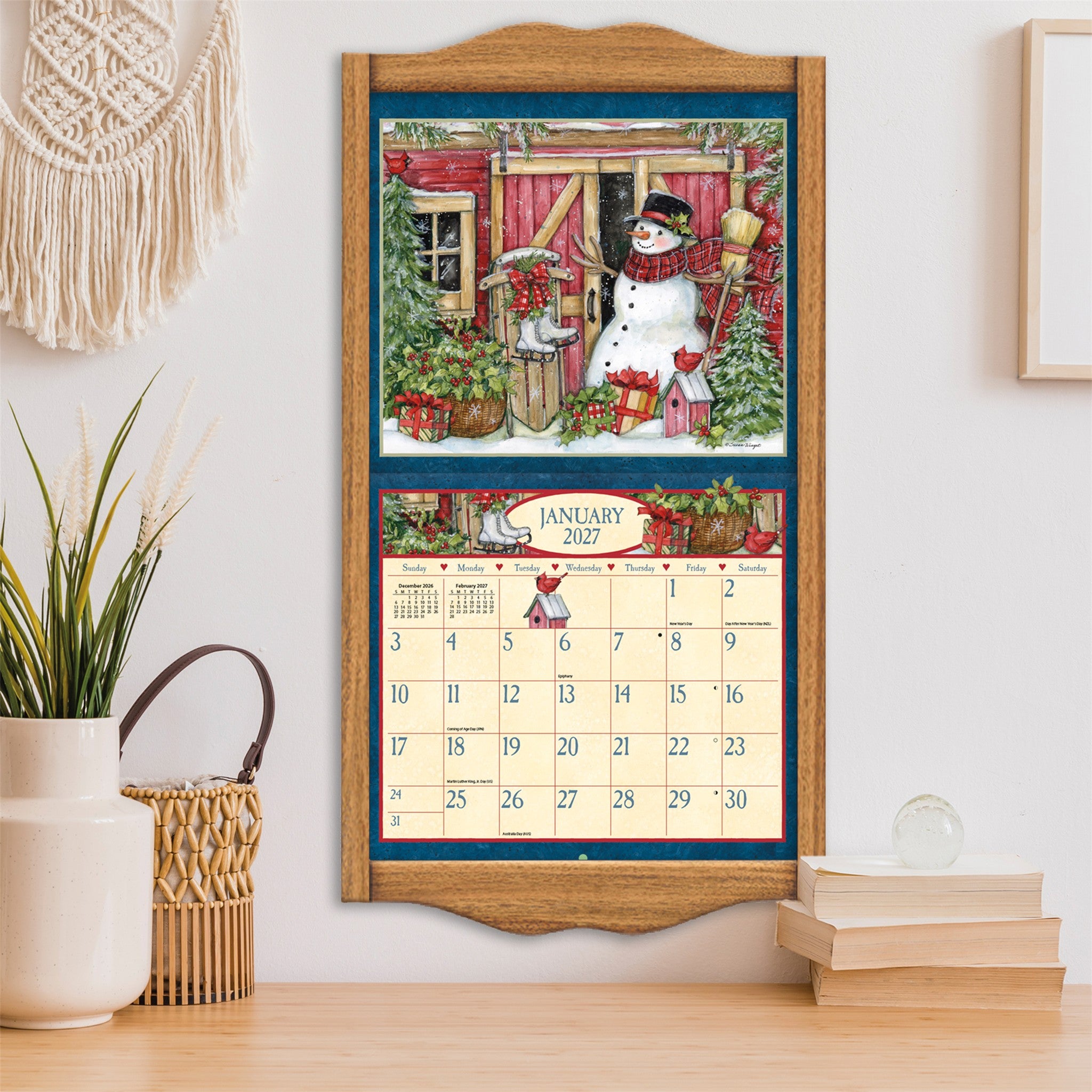 Heart and Home Special Edition with Print 2027 Wall Calendar