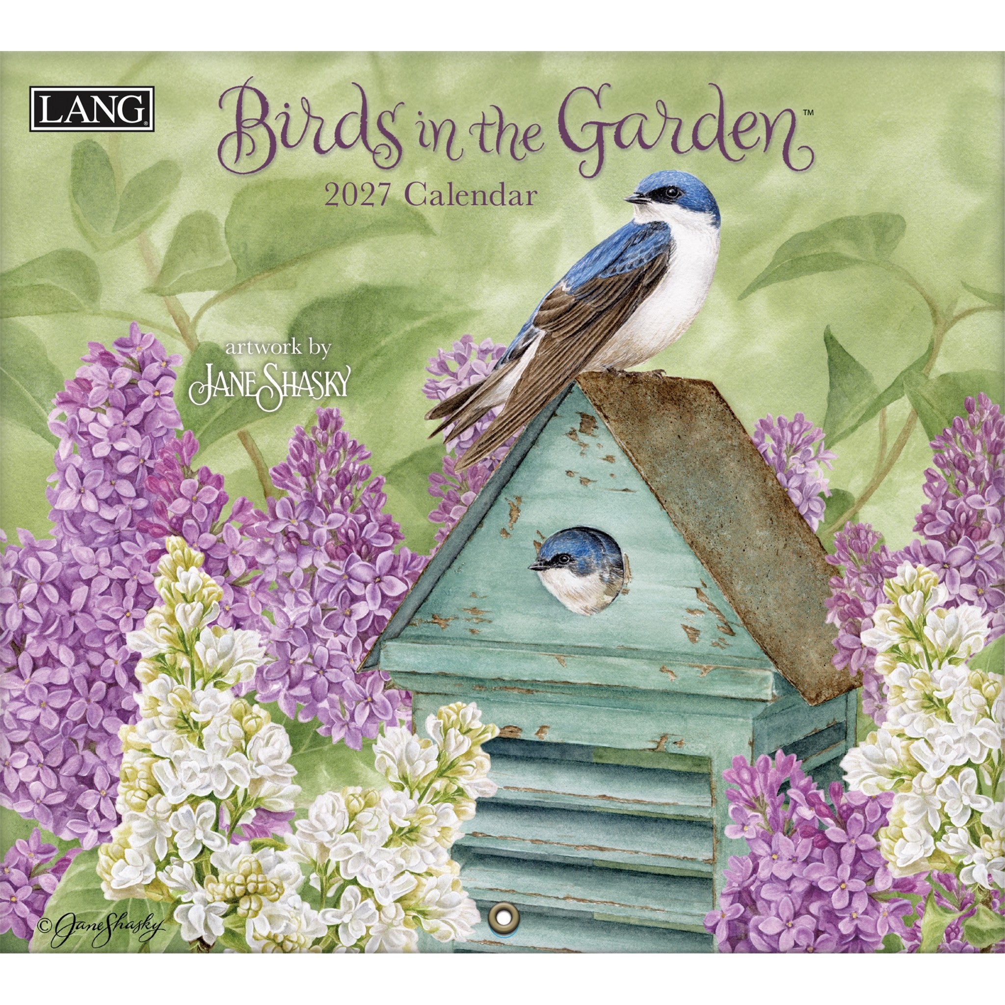 Calendrier mural 2027 Oiseaux du jardin - En ligne seulement