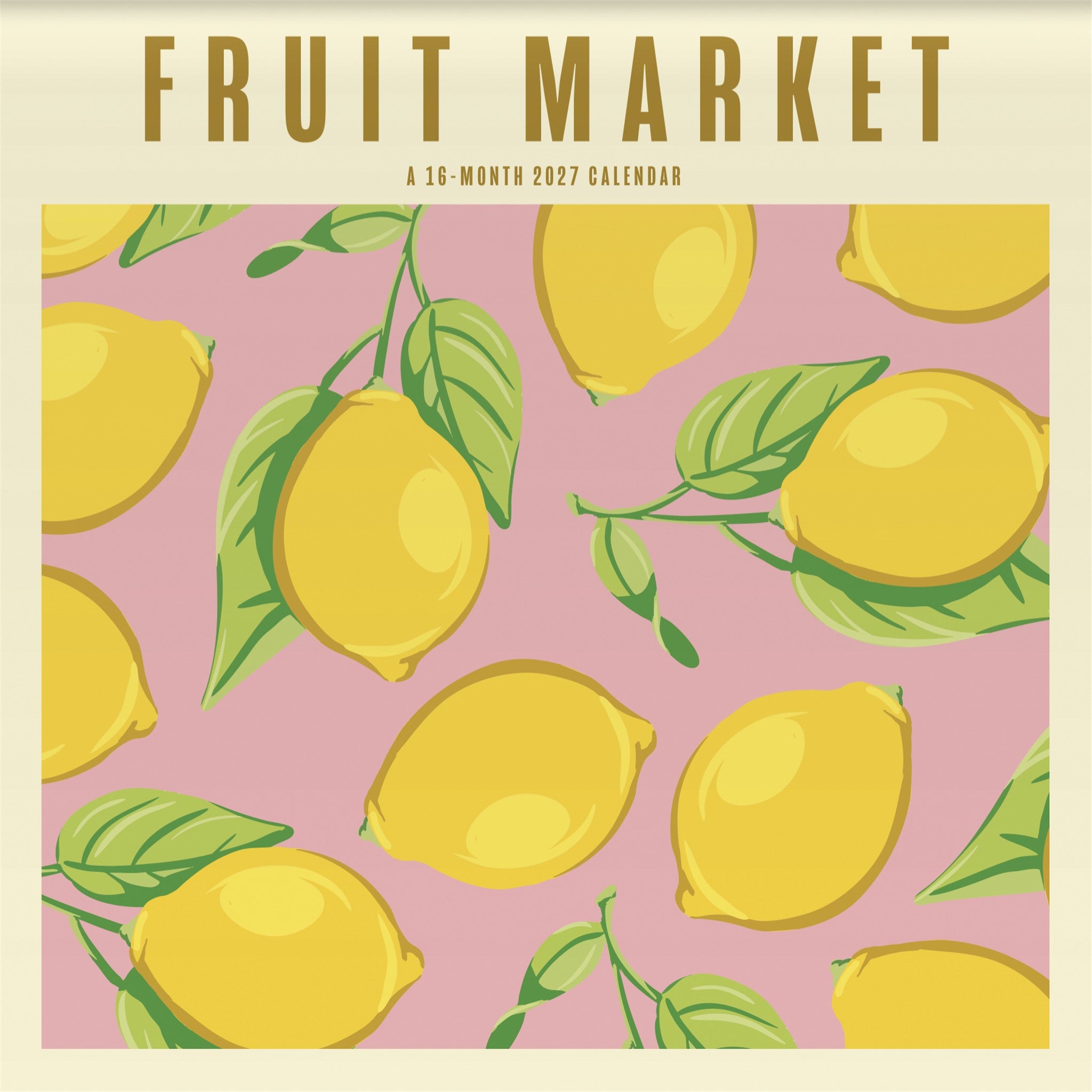 Fruit Market 2027 Wall Calendar - Online Only