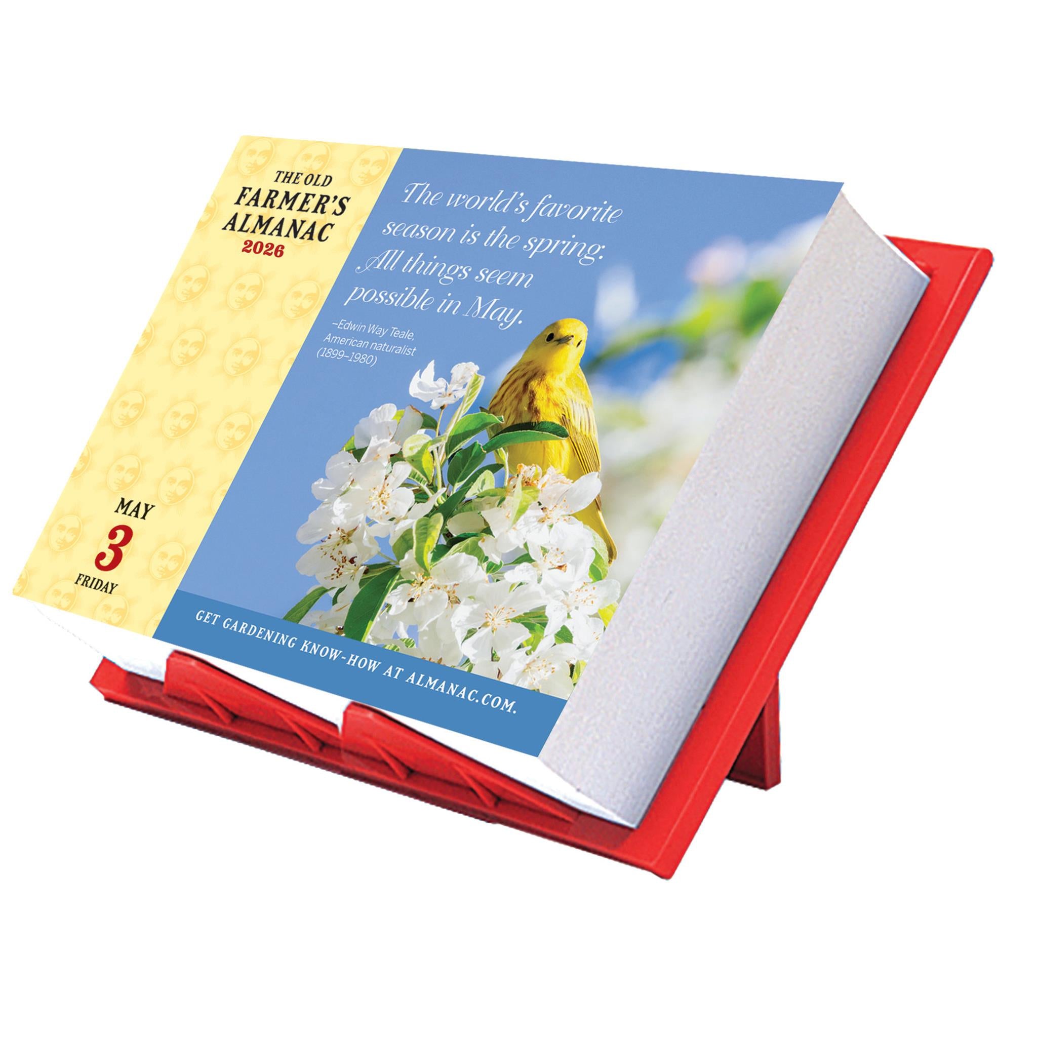 Almanach du vieux fermier, calendrier quotidien 2026