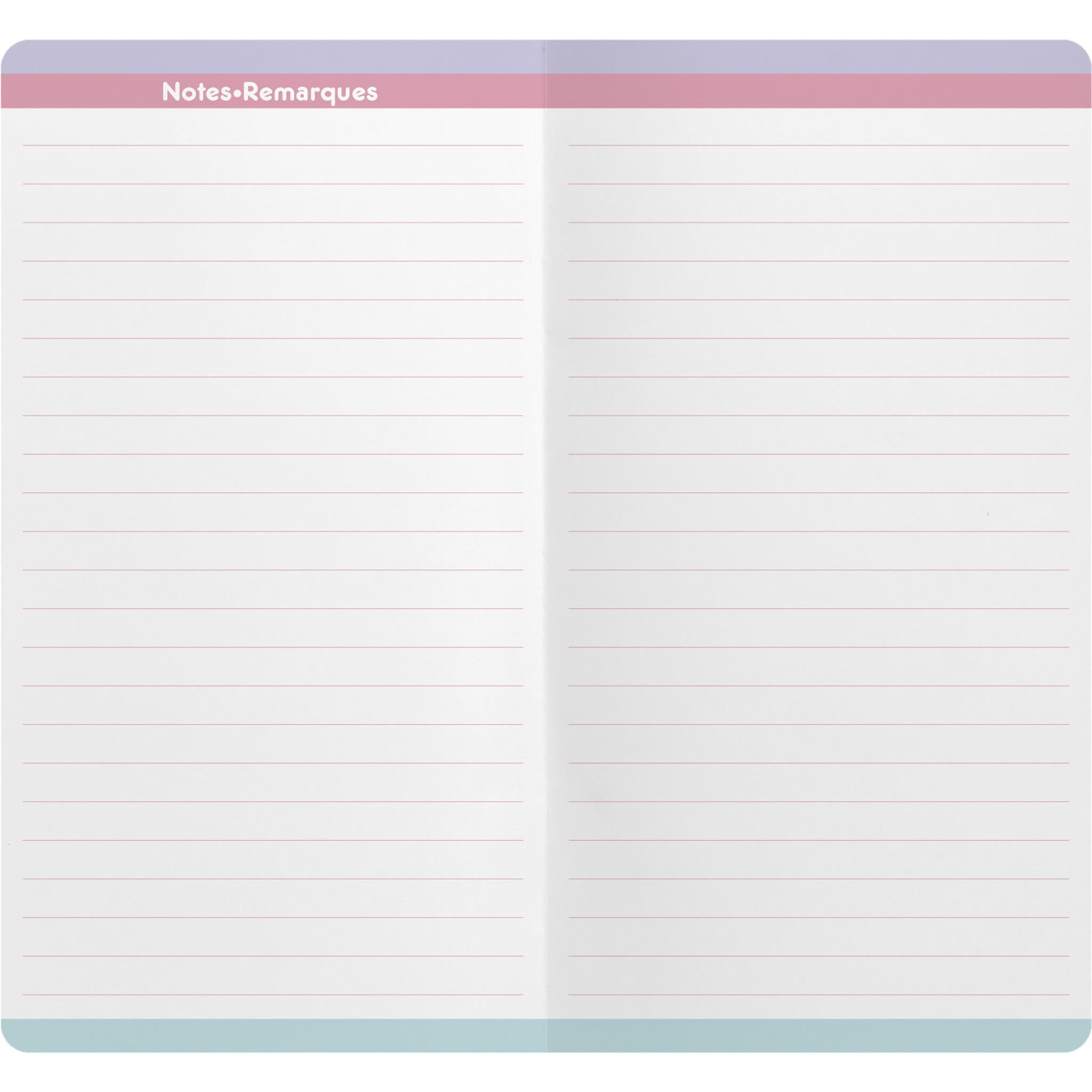 Agenda de poche bilingue Hello Kitty 2026 (2 ans) - Disponible uniquement en ligne