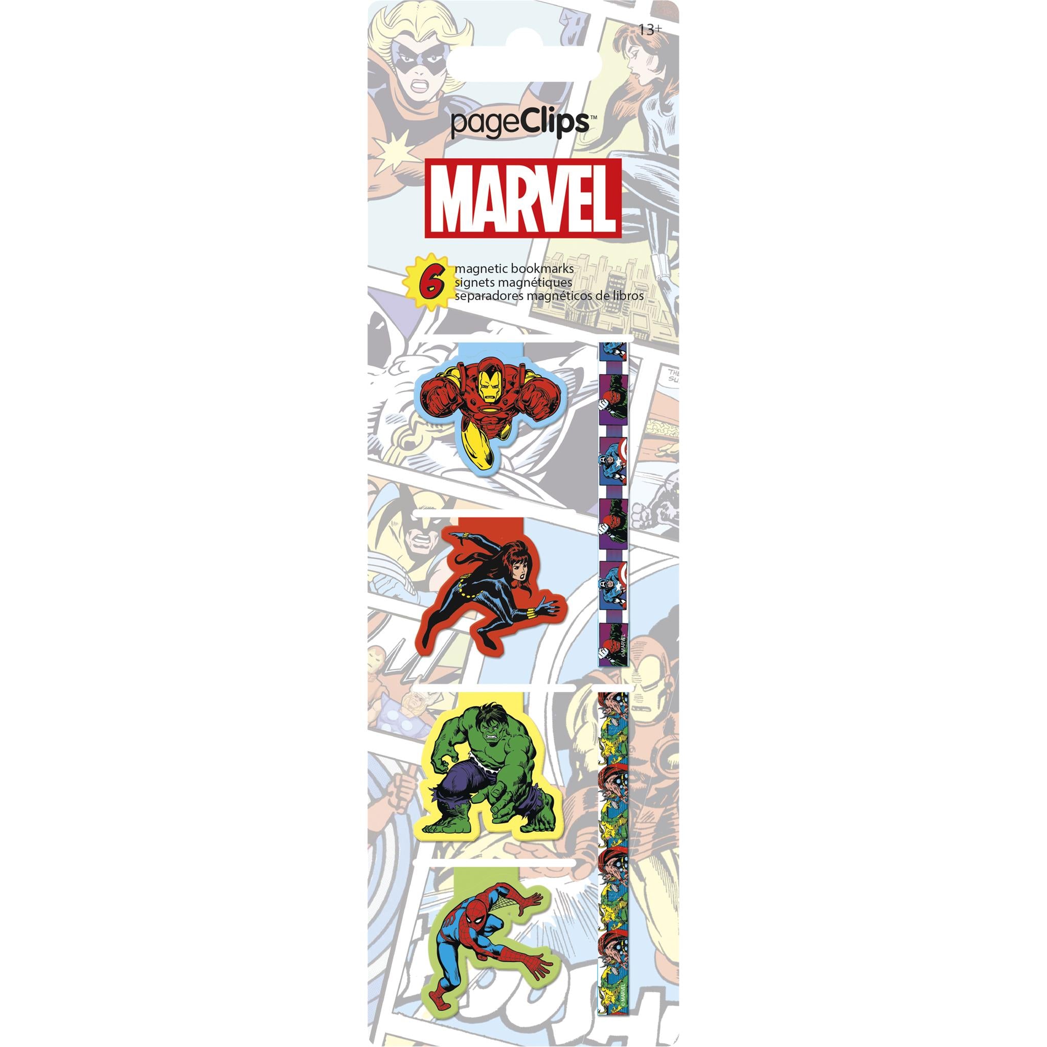 Clips magnétiques Marvel