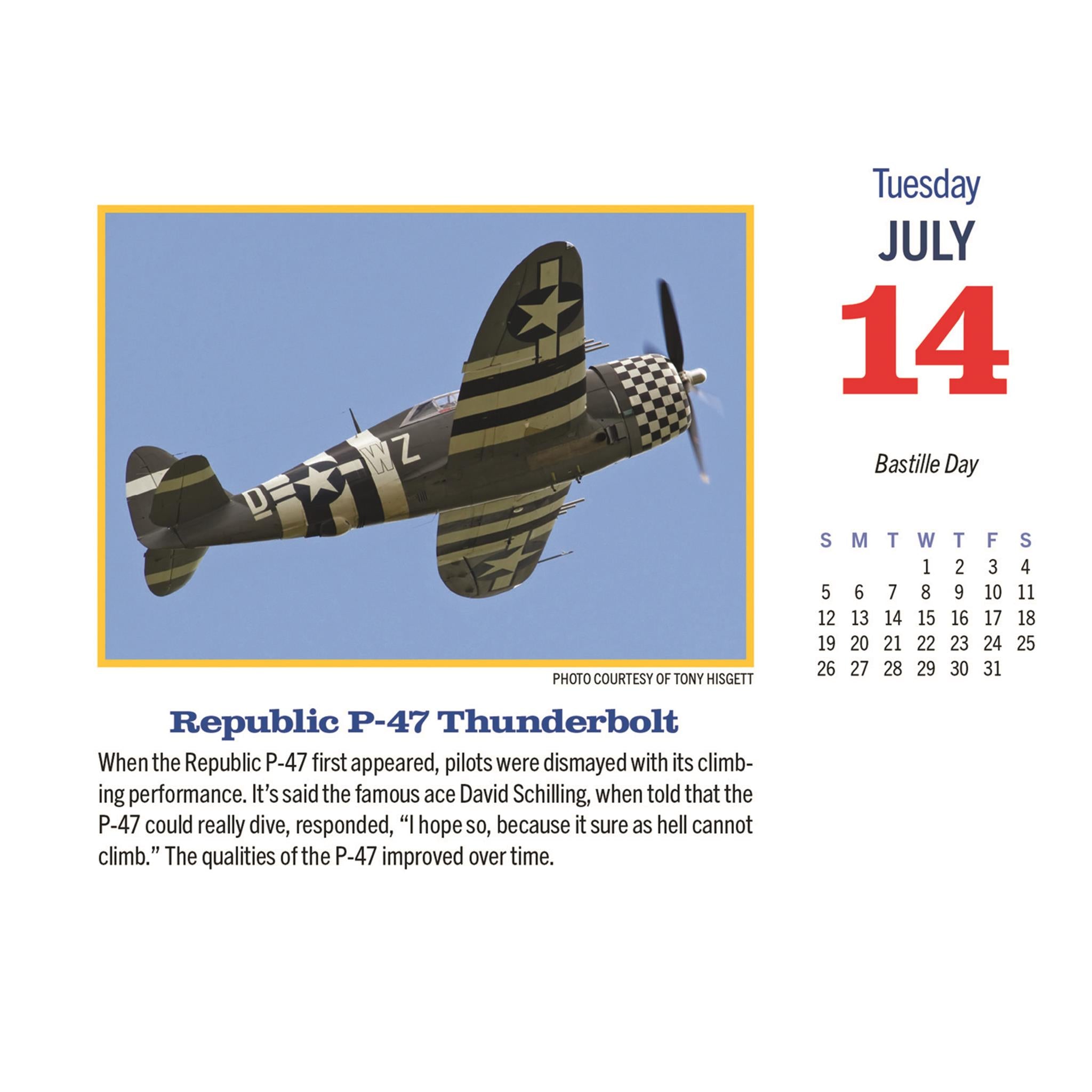 Golden Age Of Flight Box 2026 Calendar