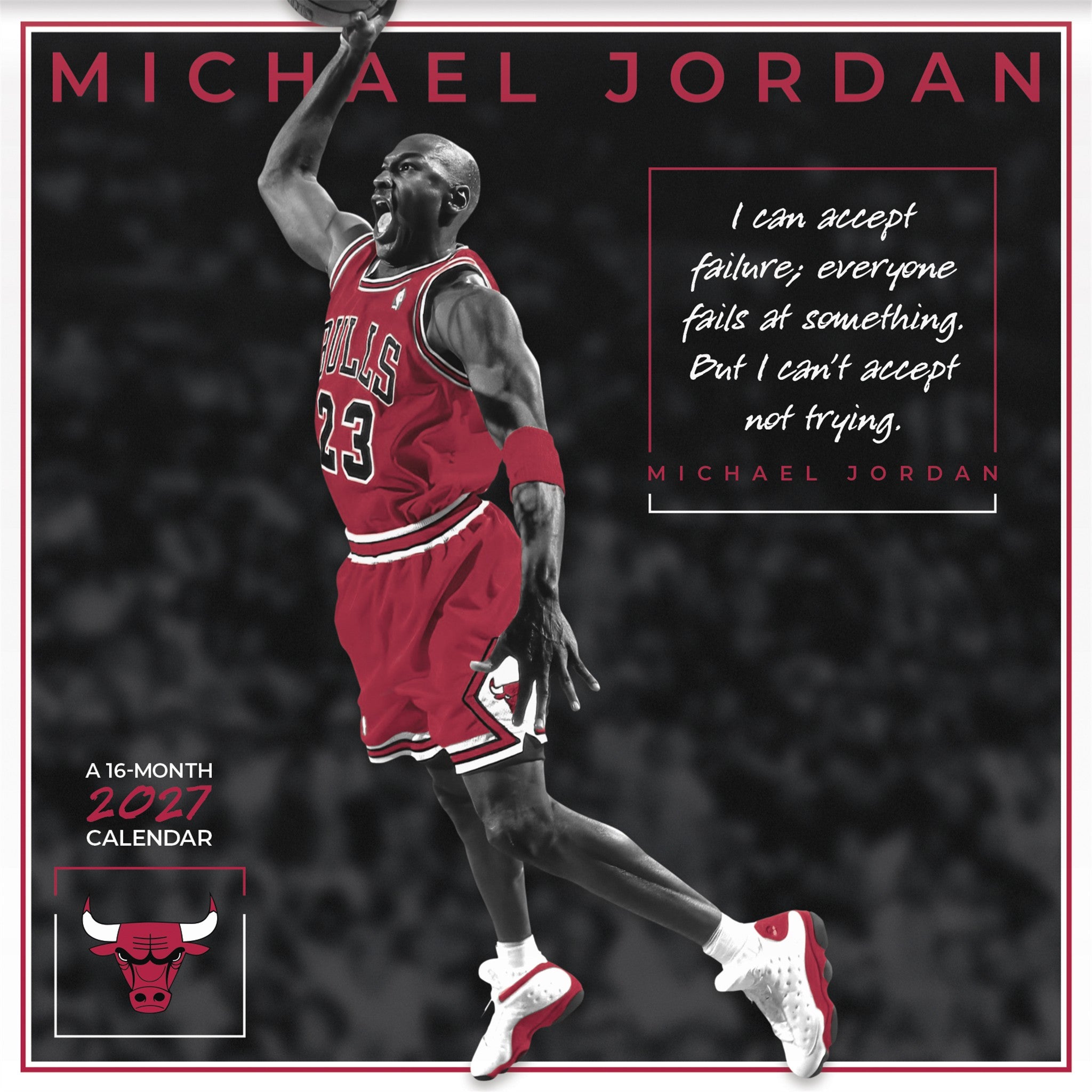 Calendrier mural NBA Michael Jordan 2027