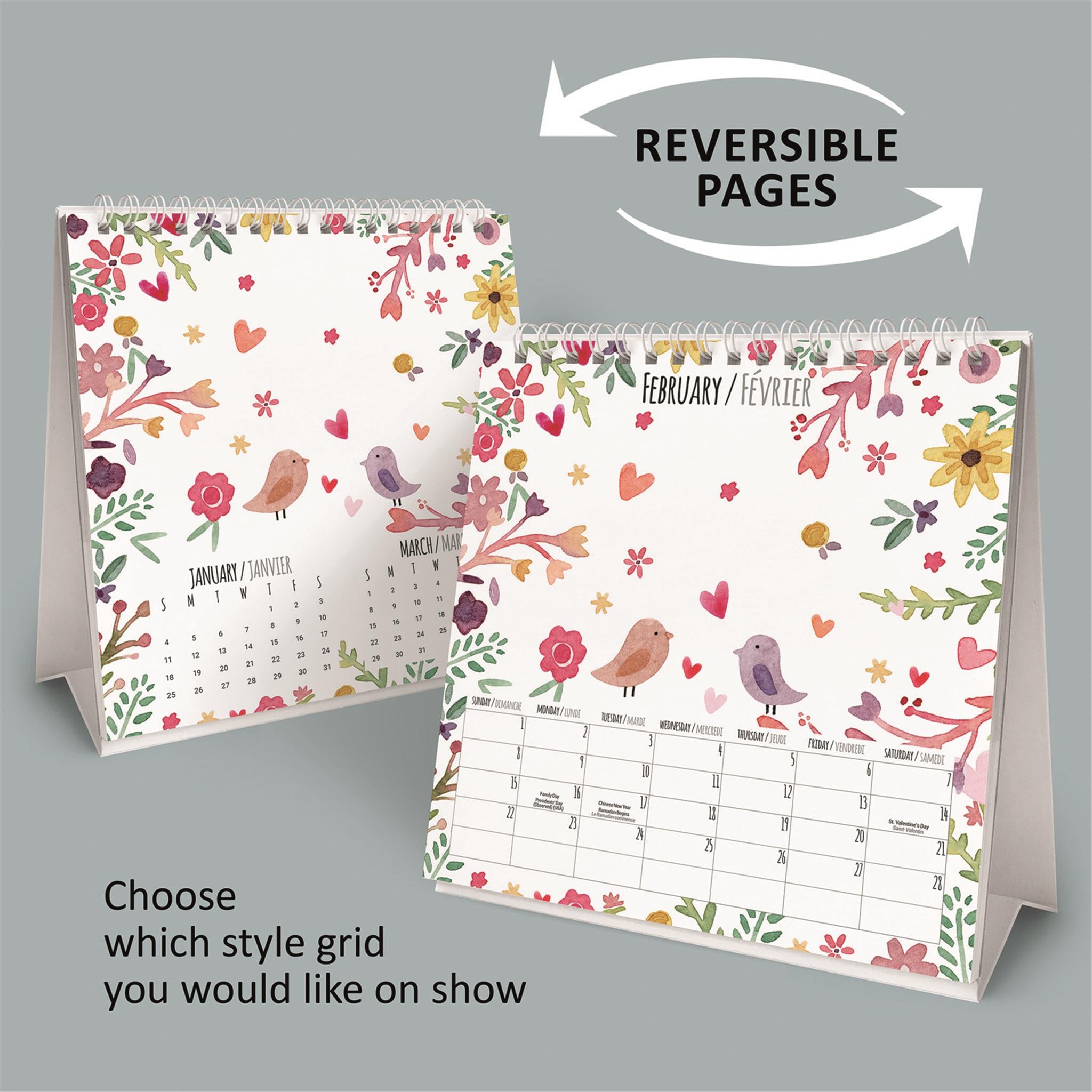 Calendrier chevalet Mes photos préférées 2026