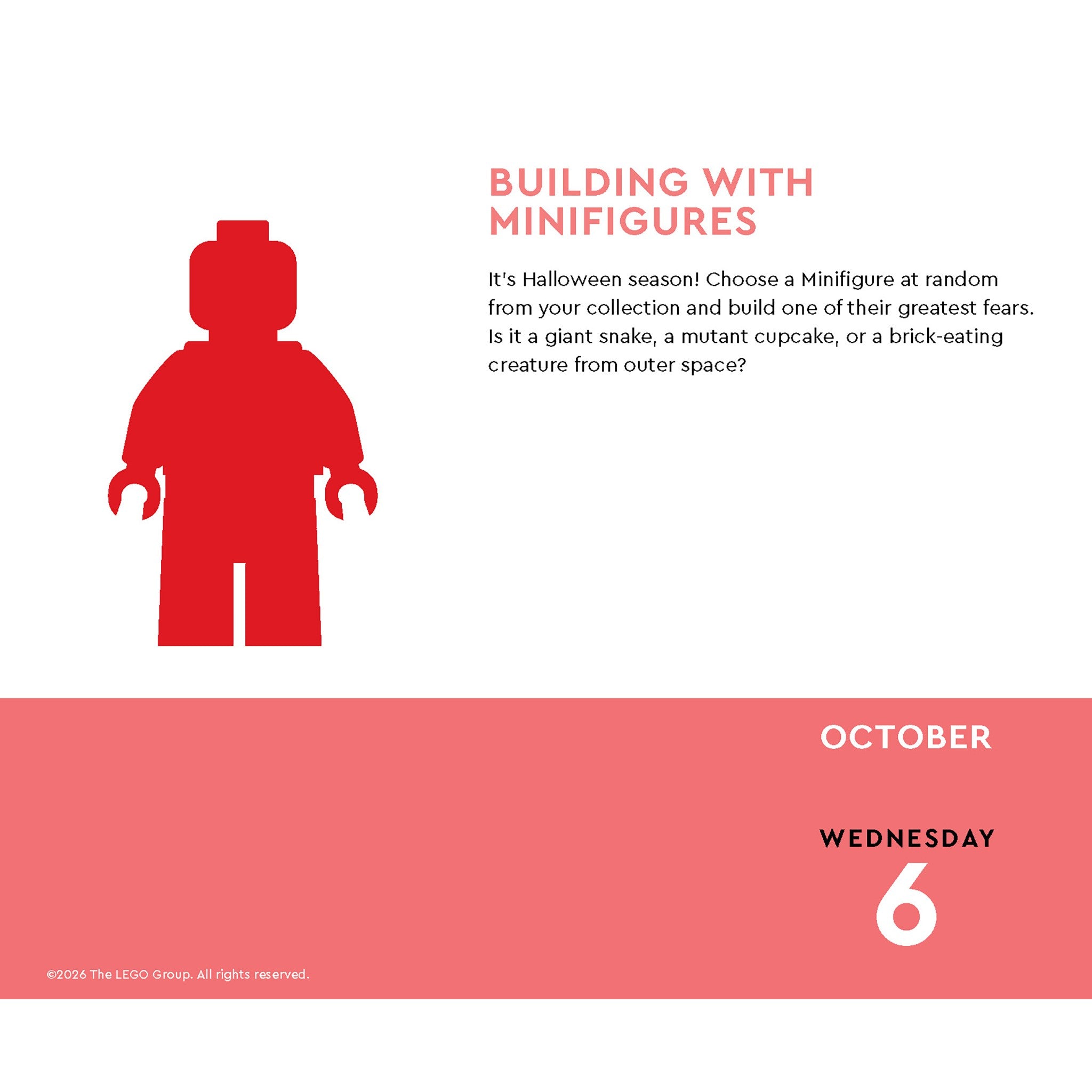 LEGO Minifigure a Day 2027 Box Calendar