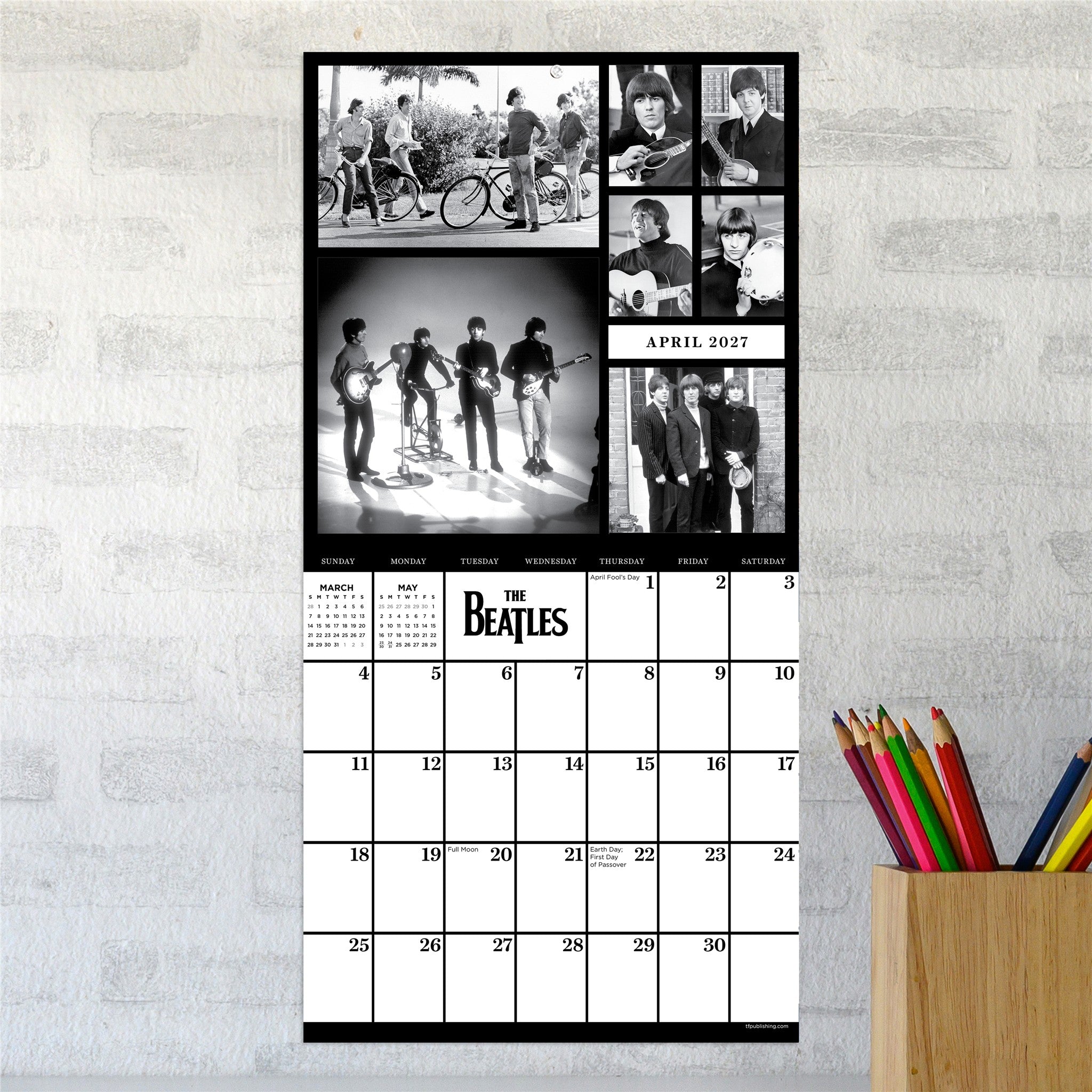 Beatles 2027 Mini Calendar
