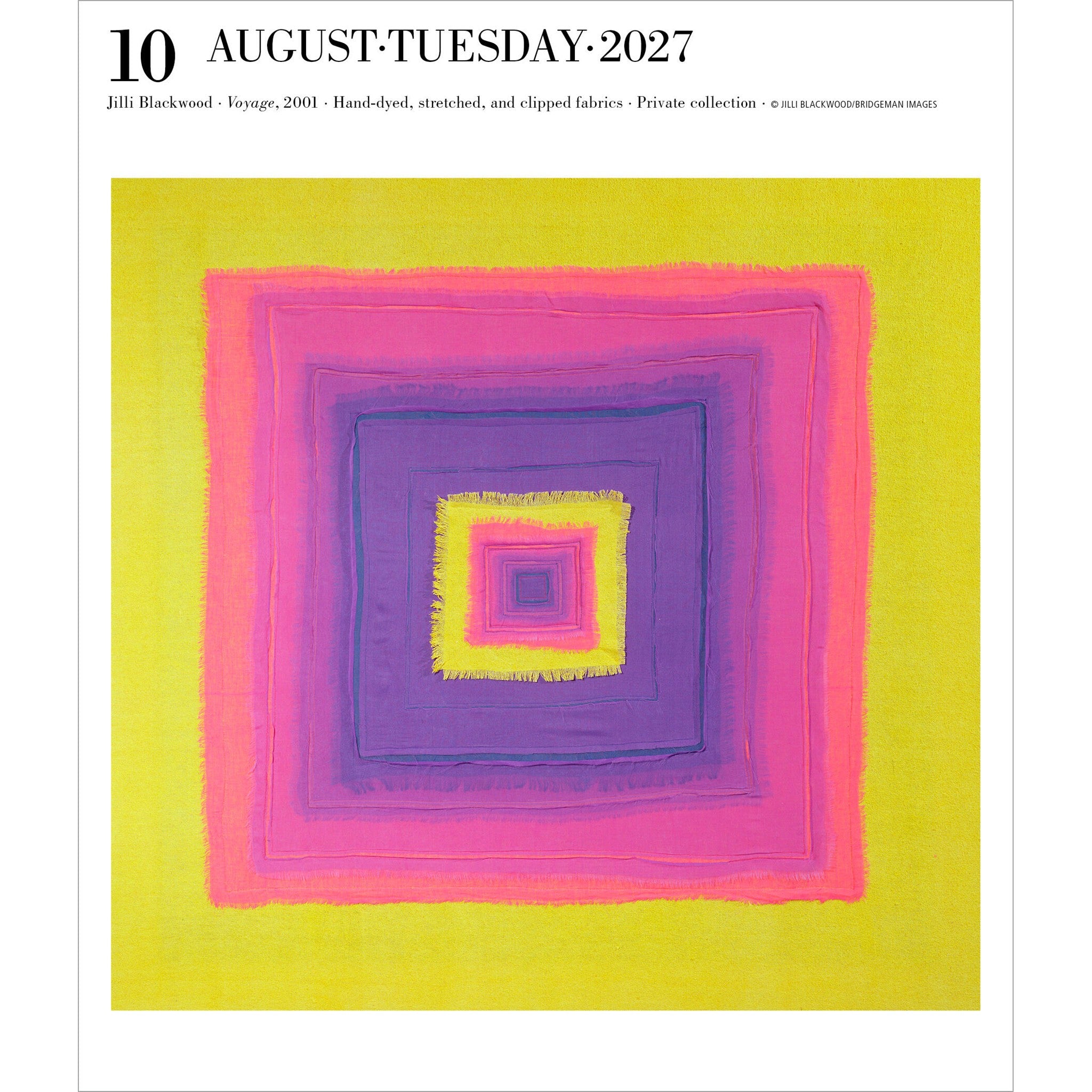 Art Gallery 2027 Box Calendar