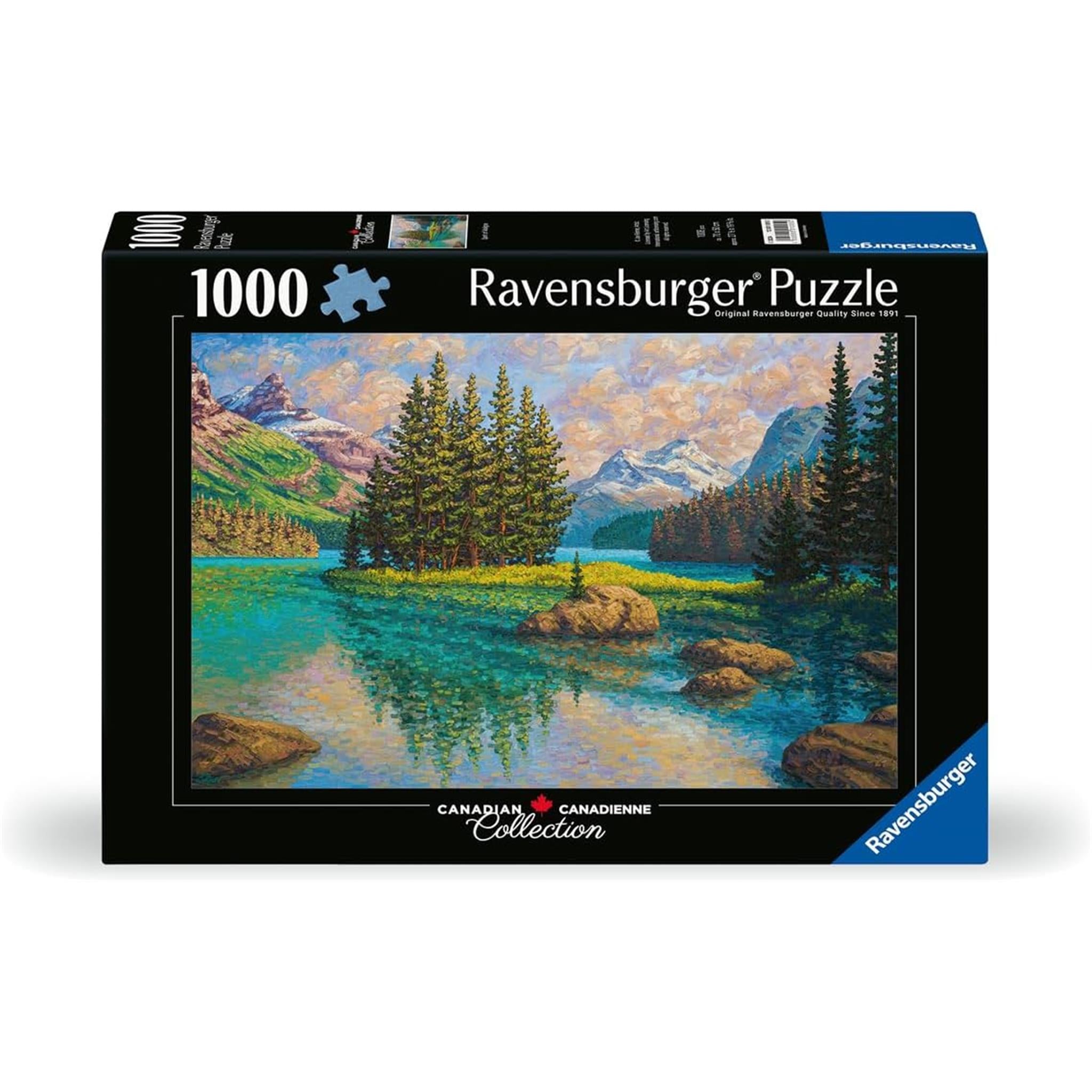 Puzzle 1000 pièces « L'Esprit de Maligne » de Ravensburger