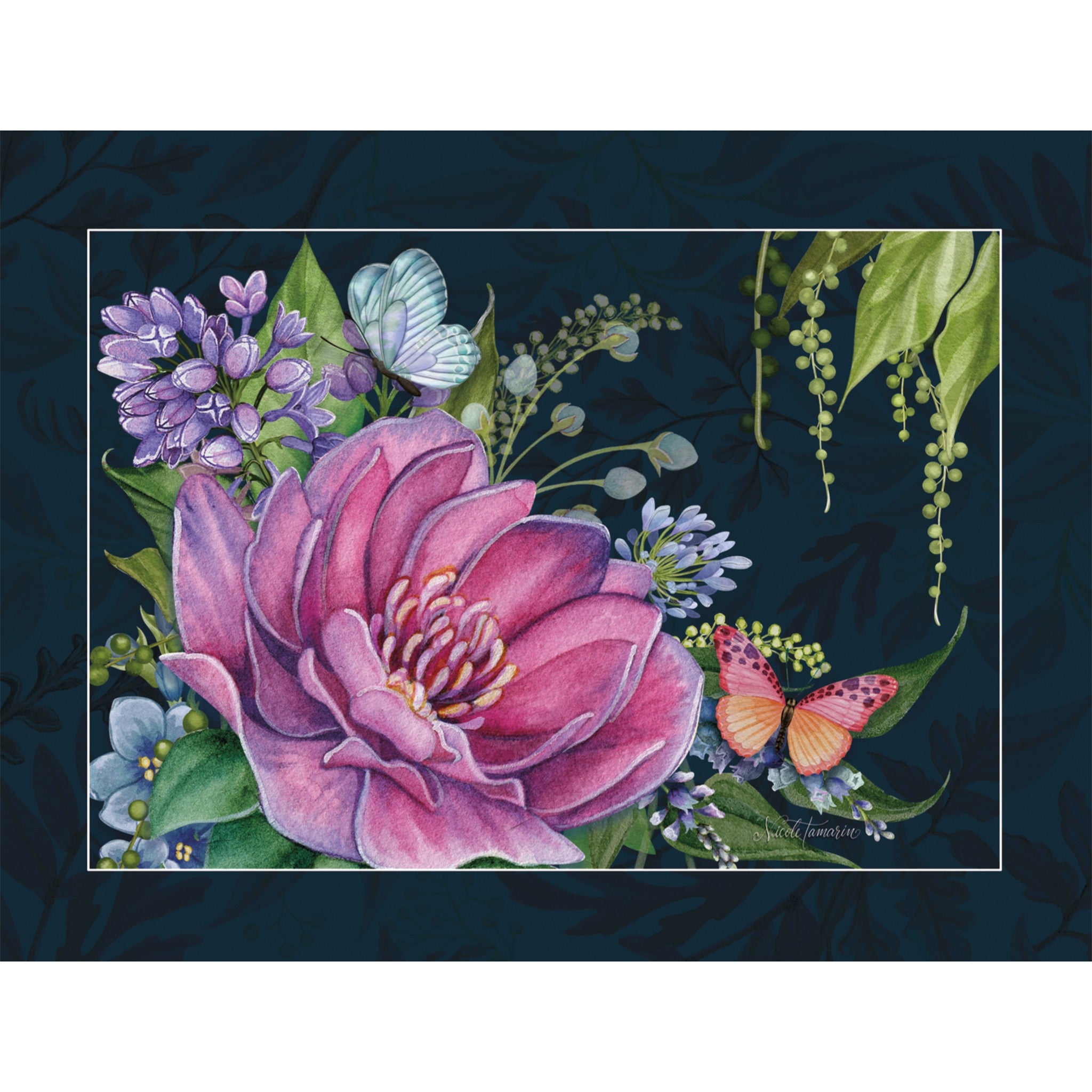 Midnight Garden Special Edition with Print 2027 Wall Calendar