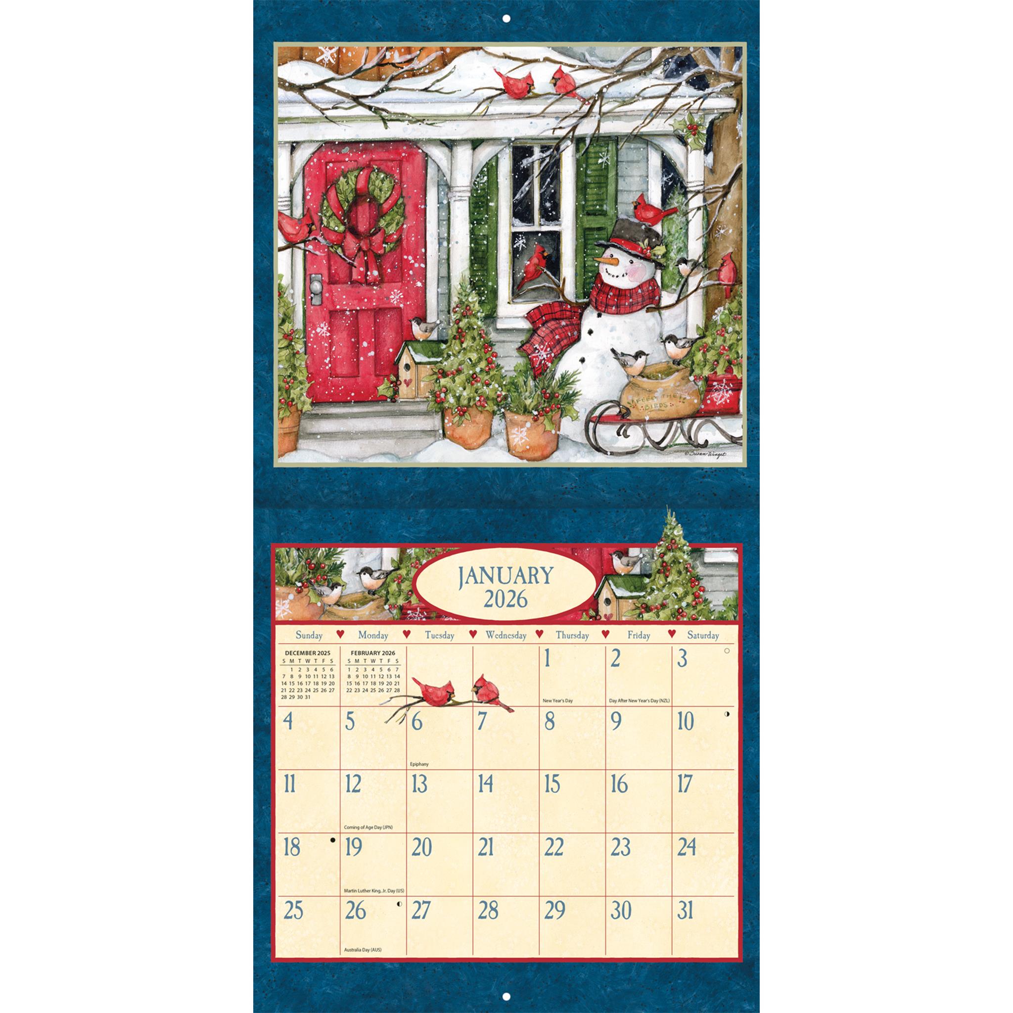 Heart And Home 2026 Mini Calendar - Online Only