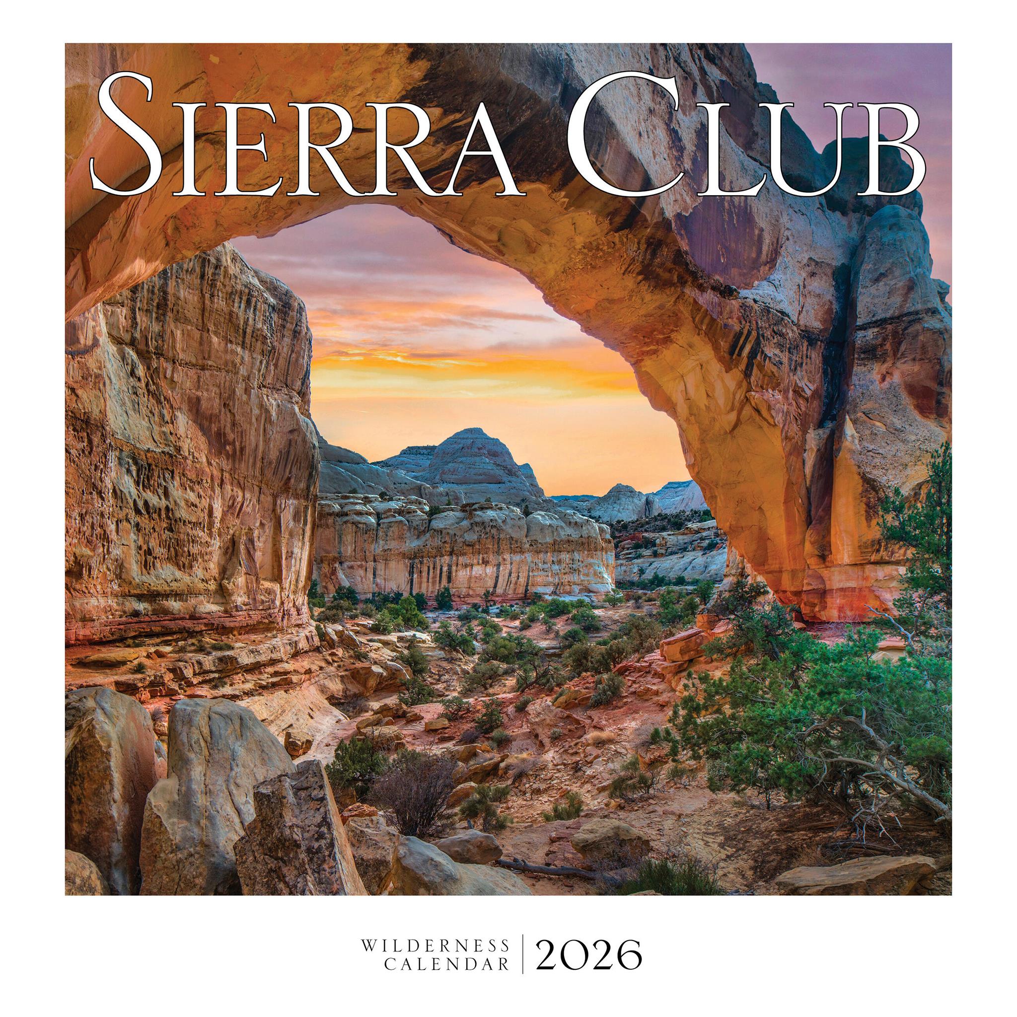 Calendrier mural Sierra Club Wilderness 2026