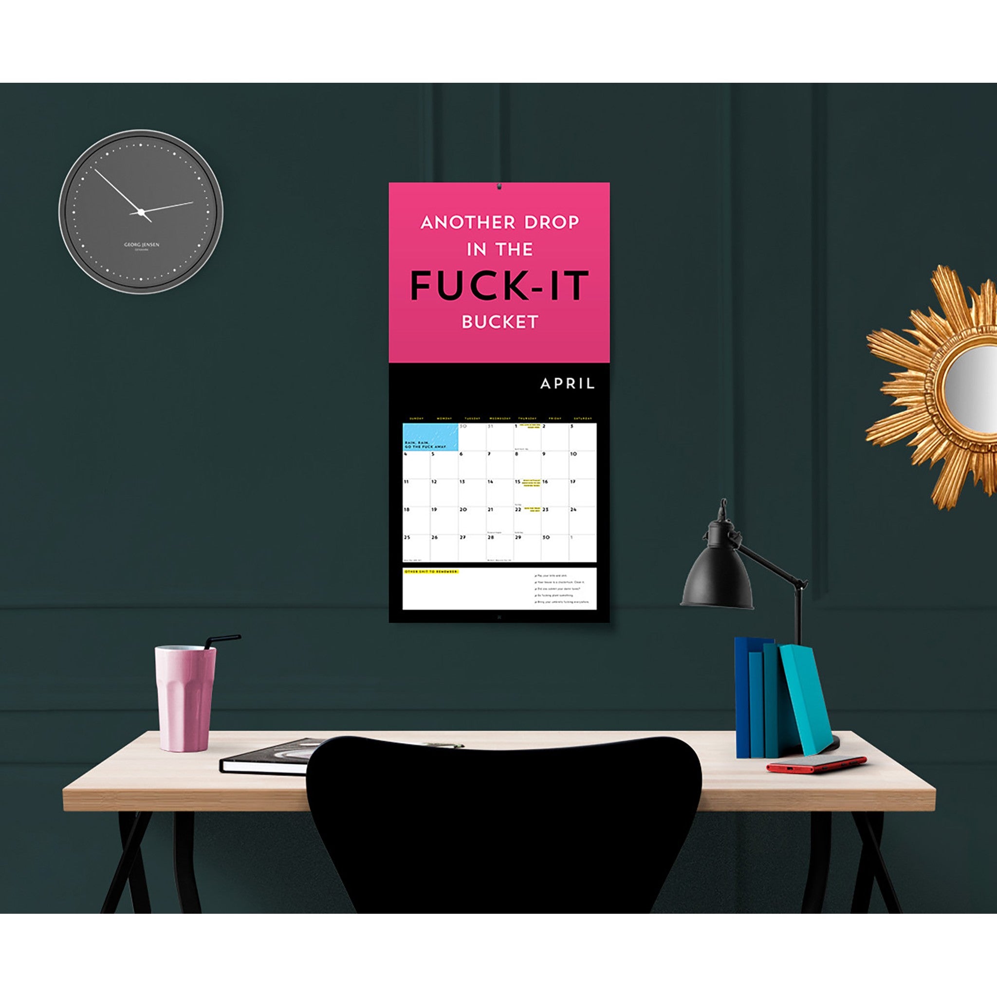 A Fucking Calendar 2027 Wall Calendar