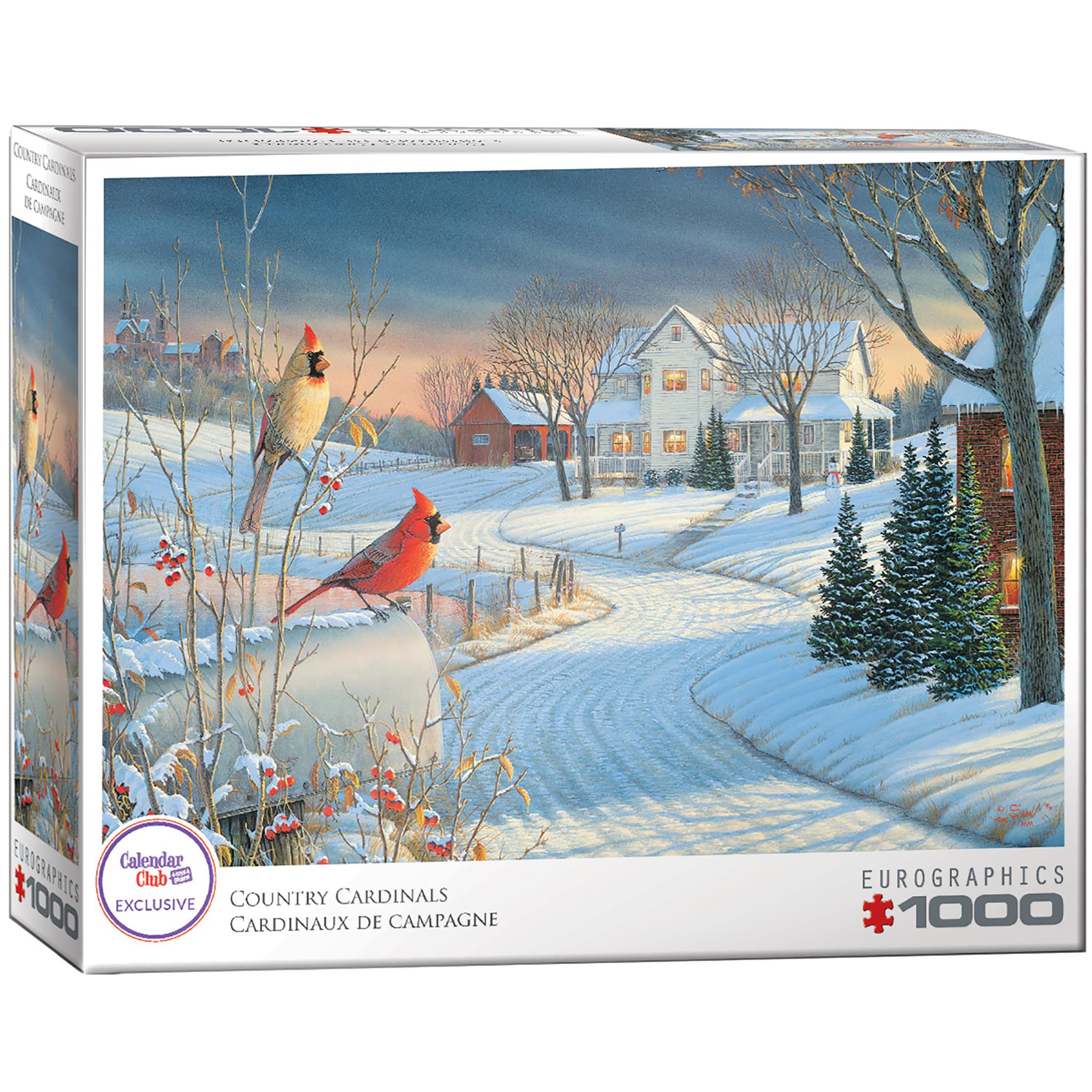 Puzzle exclusif Country Cardinals de 1000 pièces