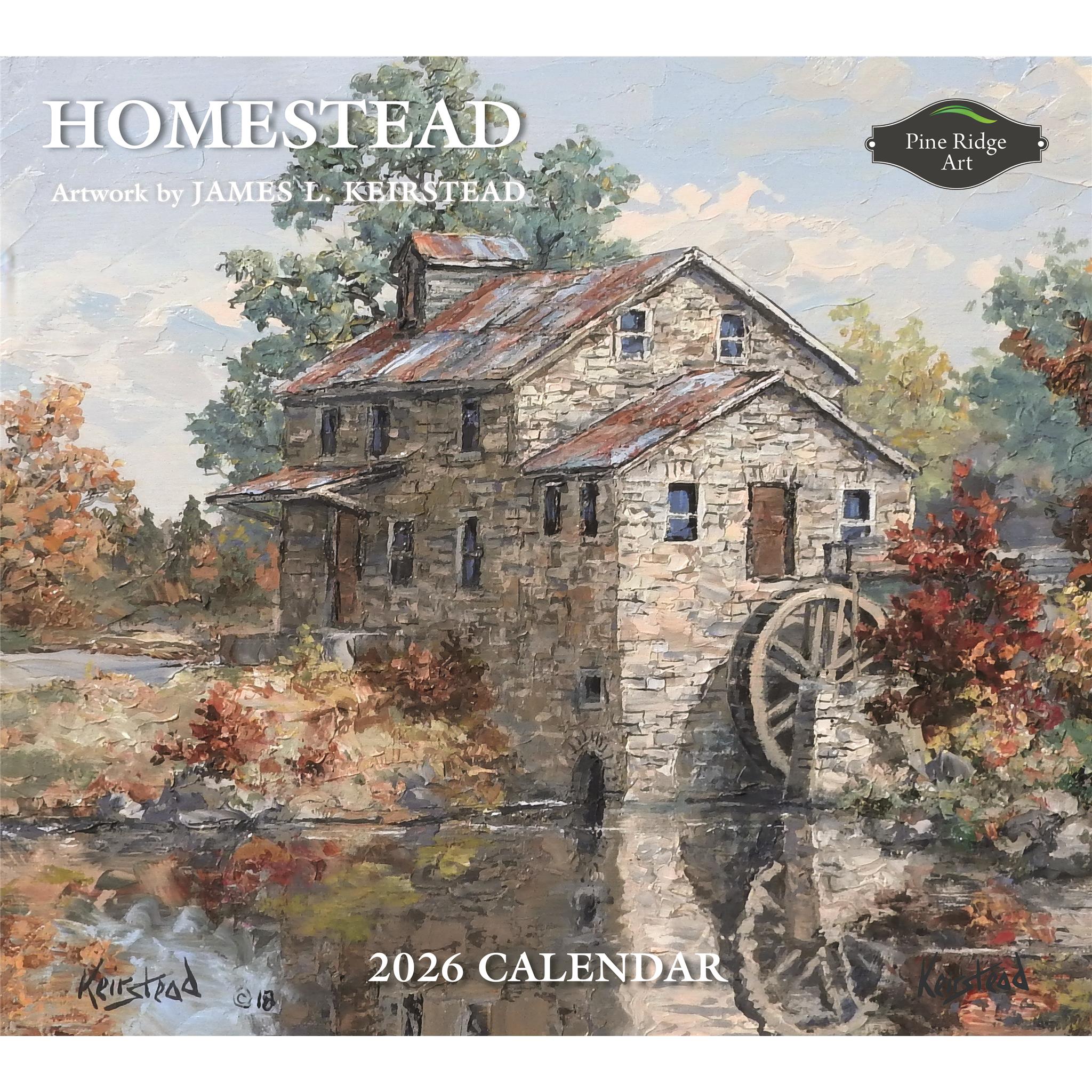 Calendrier mural Homestead 2026