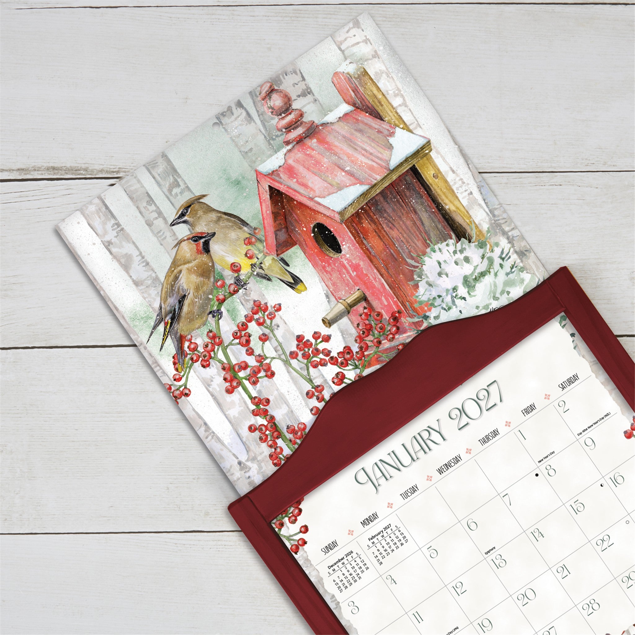 Birdhouses 2027 Wall Calendar - Online Only