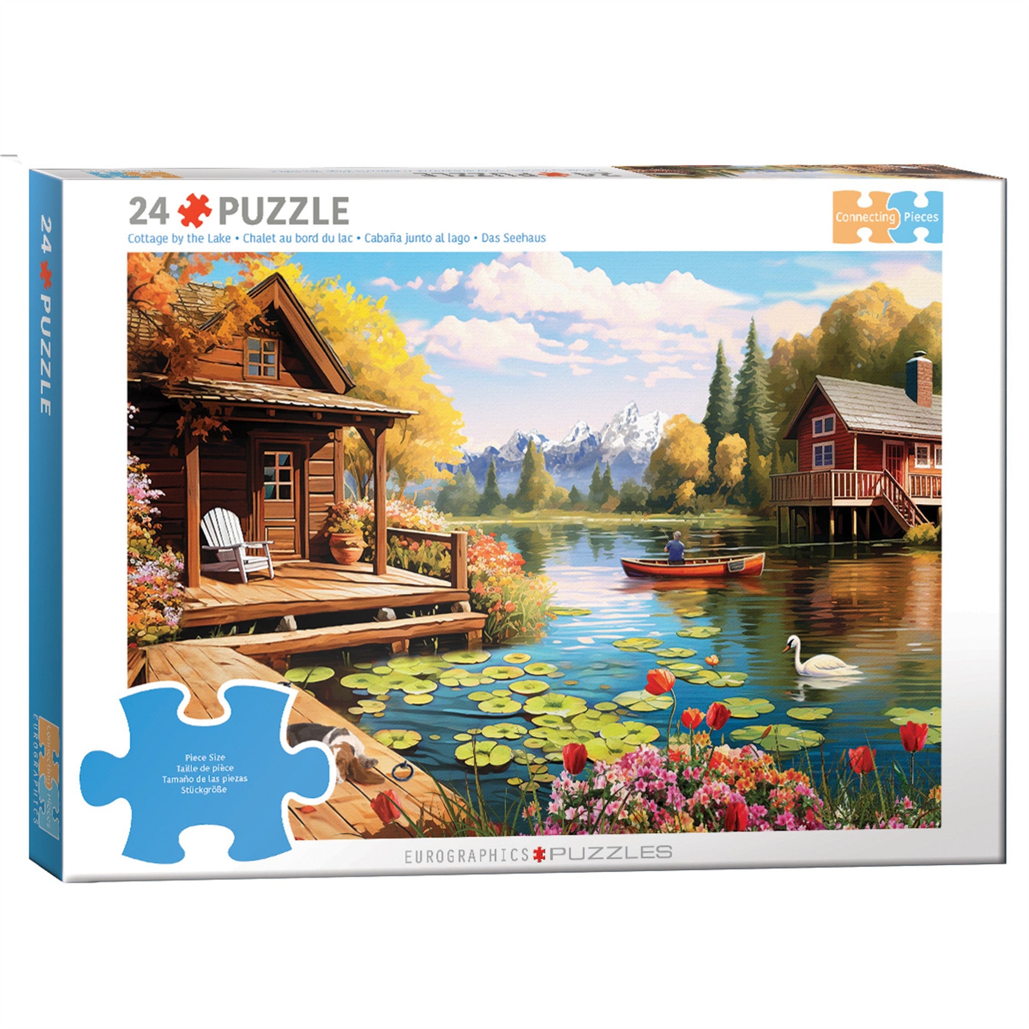 Puzzle de 24 pièces Lake Cottage