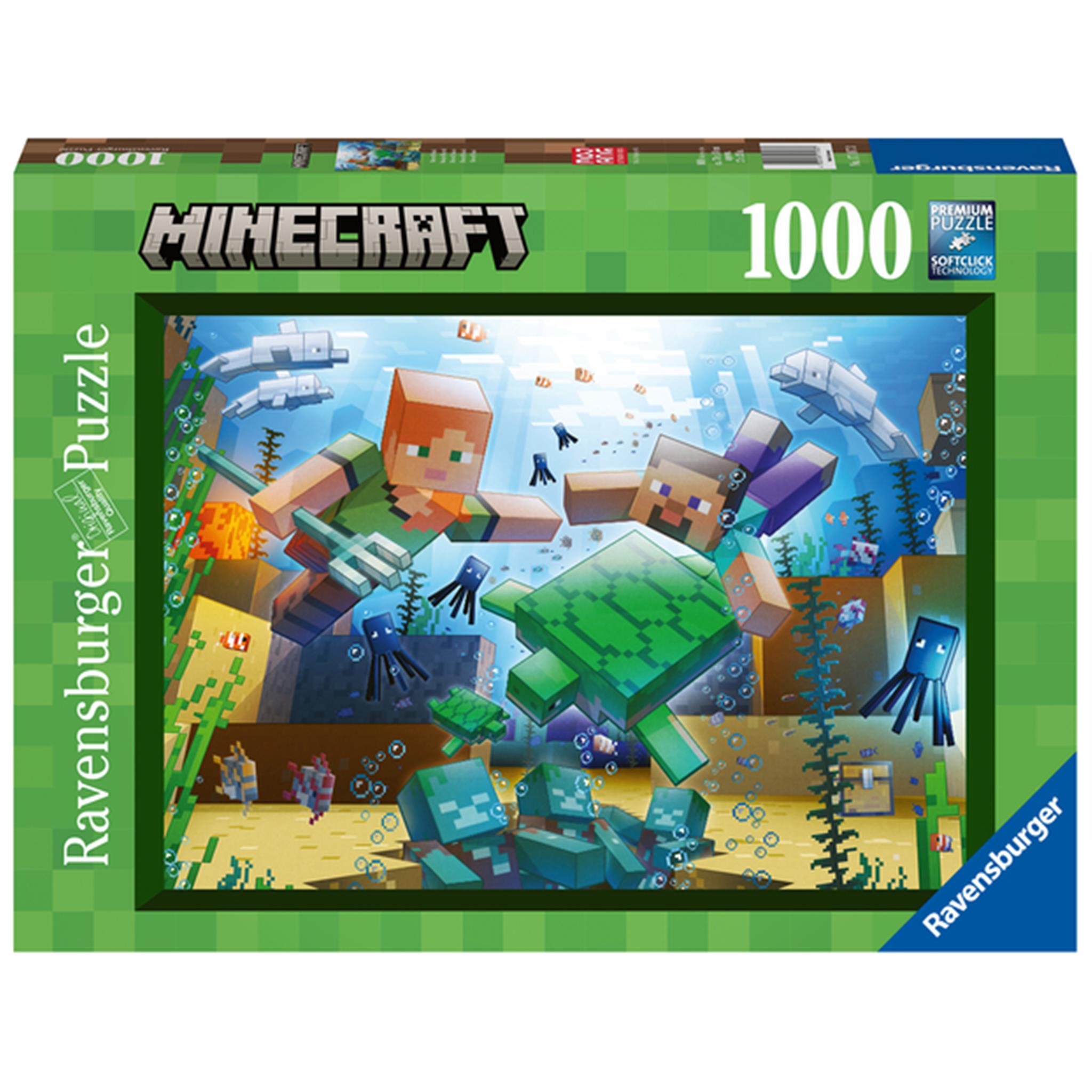 Puzzle mosaïque Minecraft de 1000 pièces