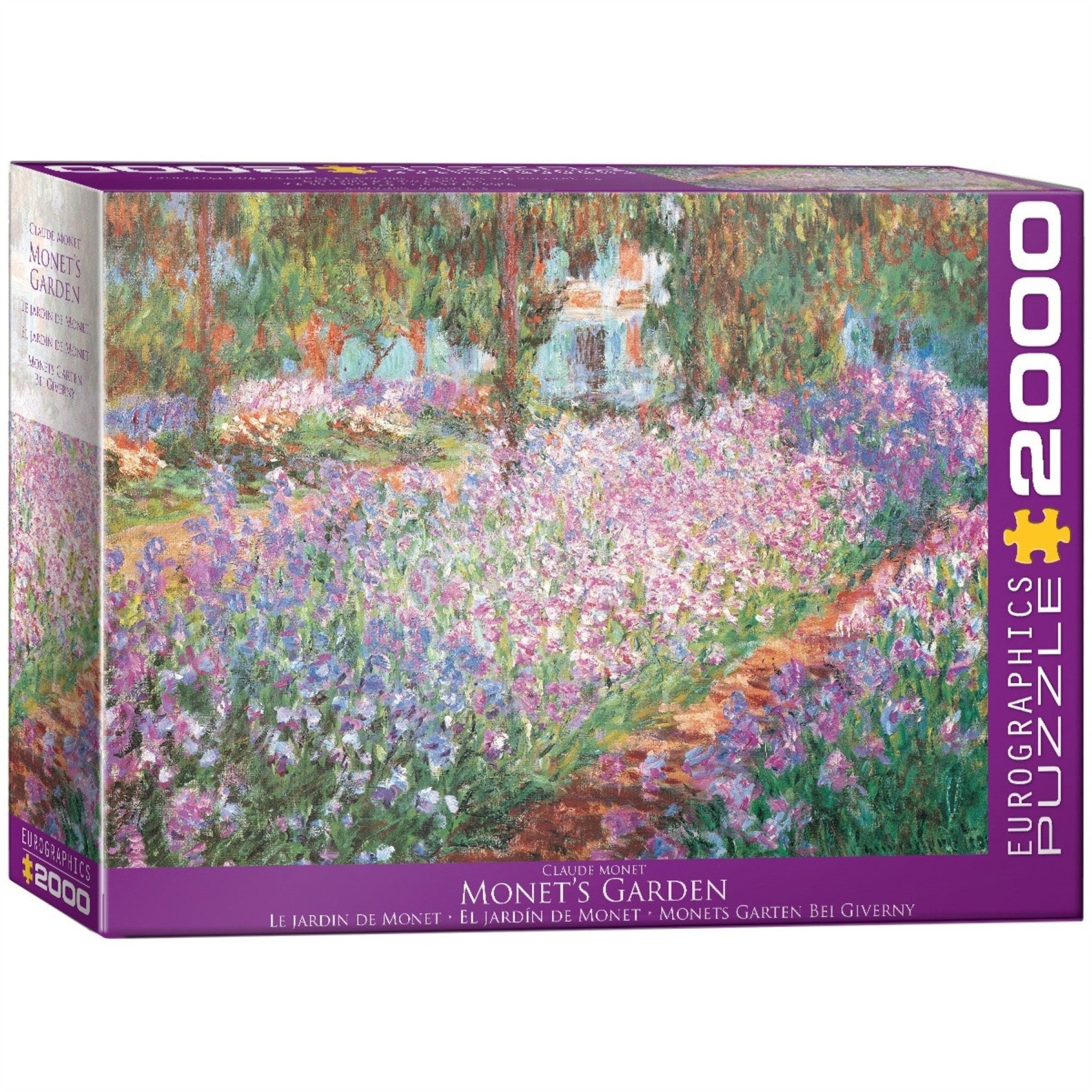 Puzzle de 2000 pièces Le jardin de Monet